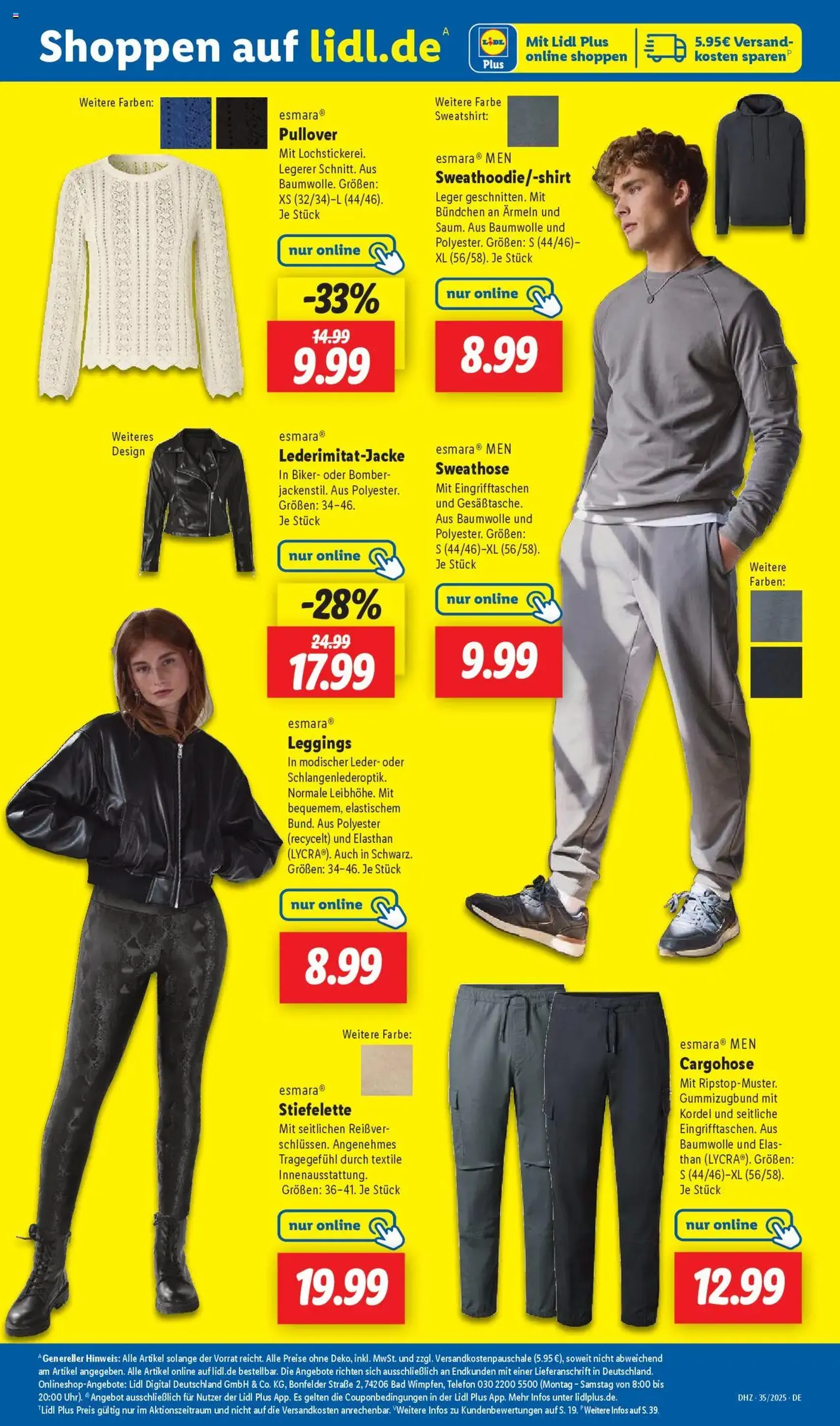 Lidl Prospekt - Gültiger Prospekt ab 25.08.2025, Seite 35 von insgesamt 68 Lidl Prospekt - Gültiger Prospekt ab 25.08.2025, Seite 35 von insgesamt 68