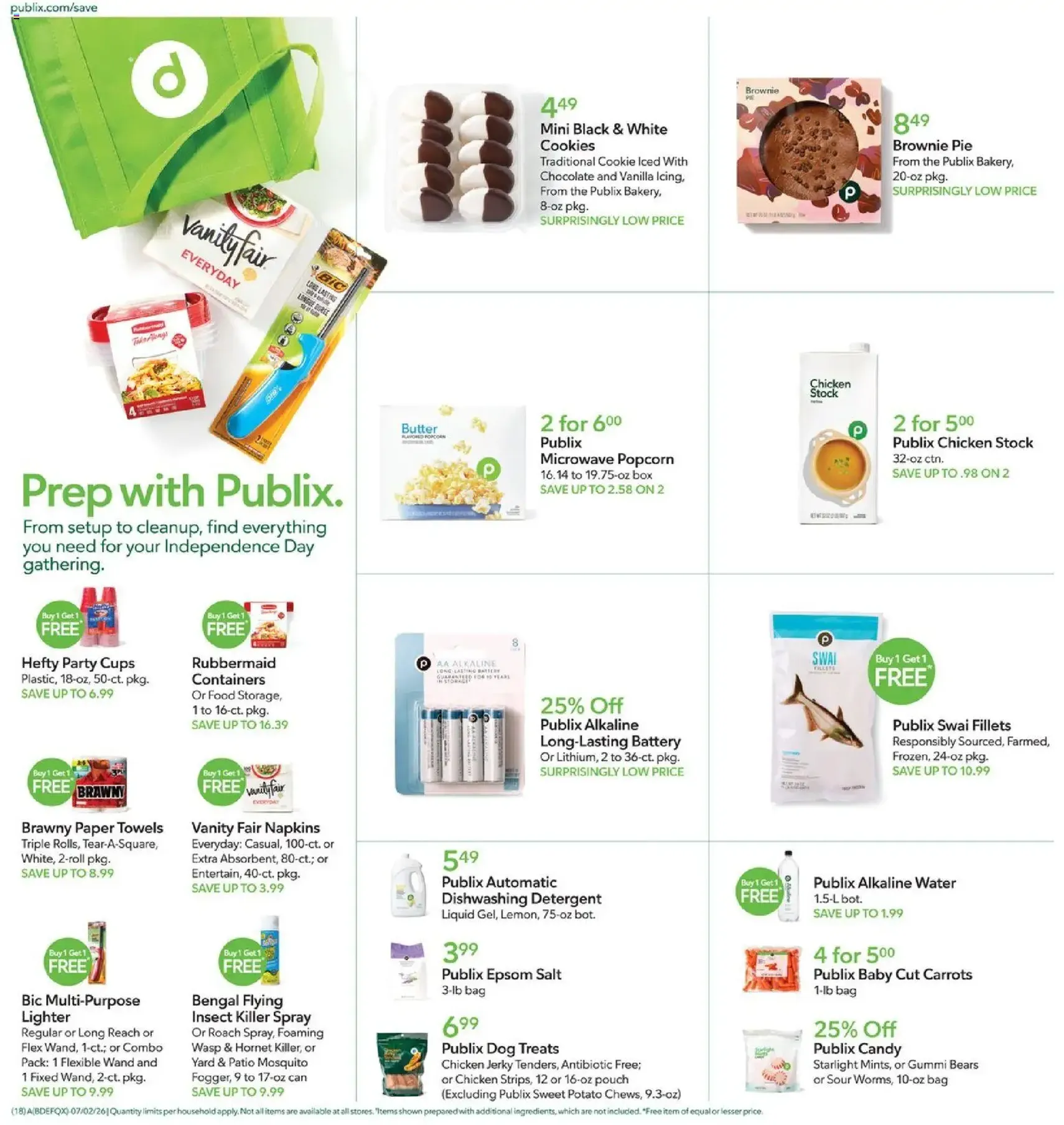 Publix Weekly Ad - valid flyer from 07/01/2026, page 18 of 20