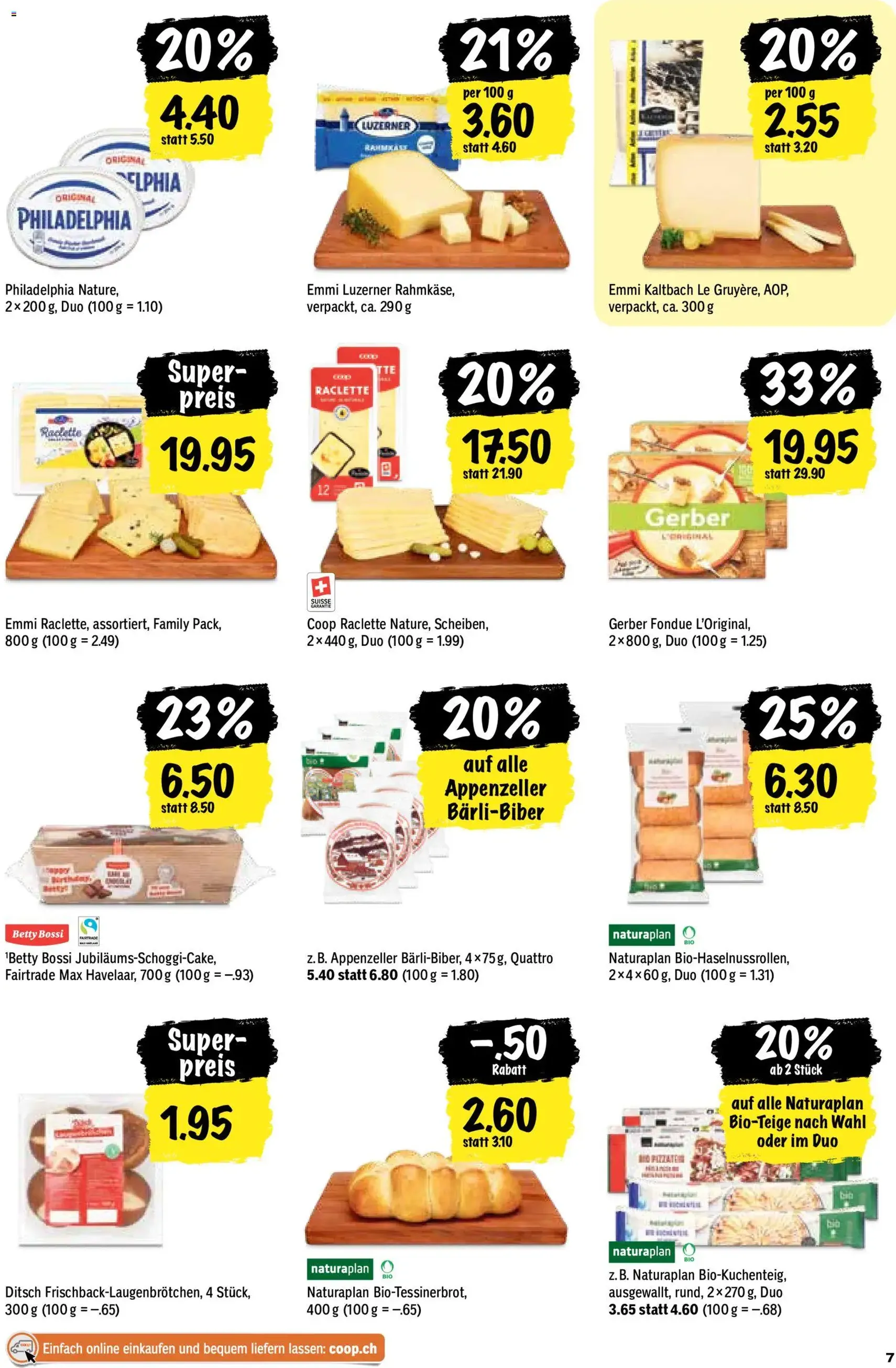 Coop aktionen - Gültiger Prospekt ab 15.10.2026, Seite 7 von insgesamt 24