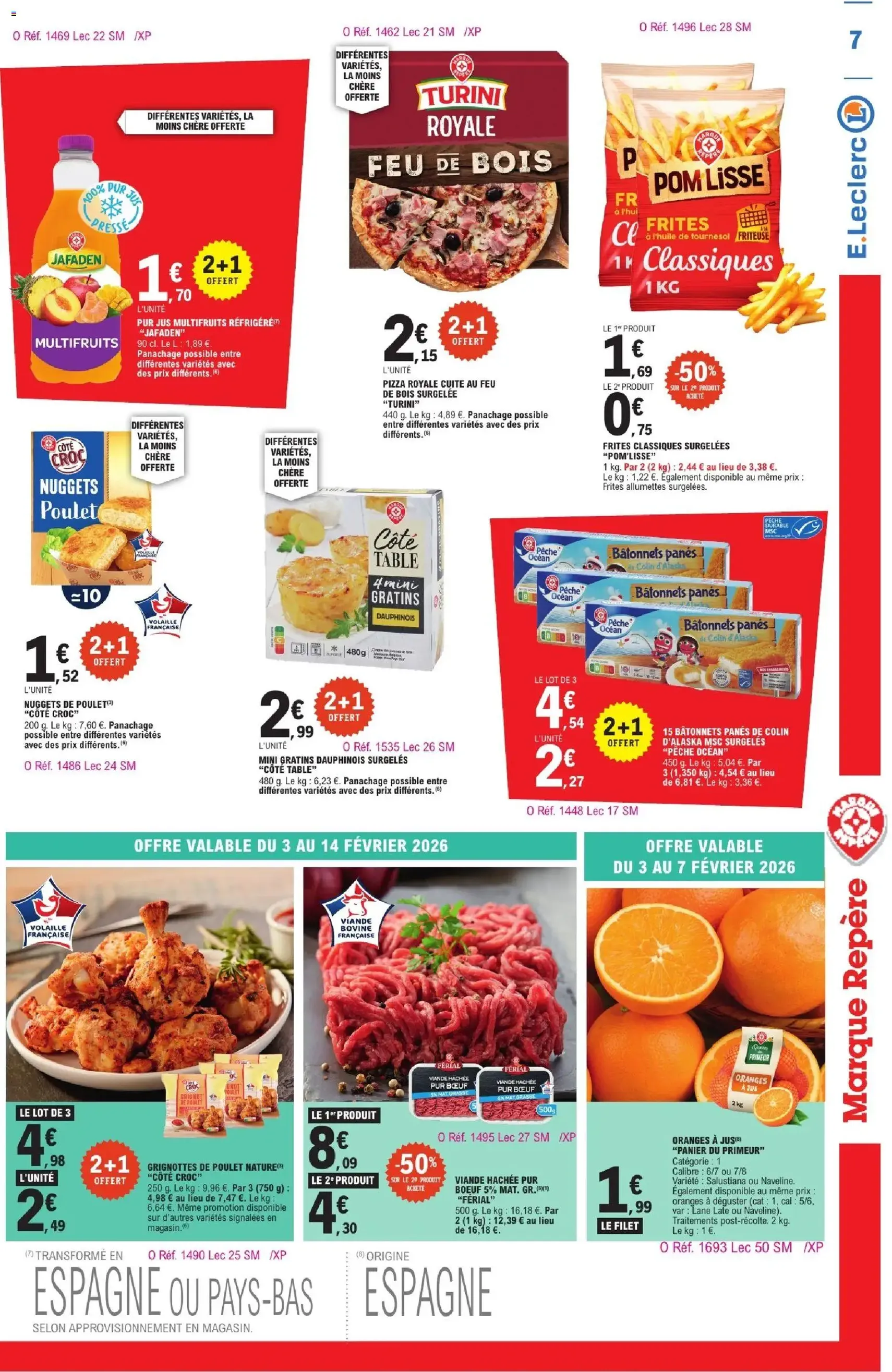 E.Leclerc catalogue semaine 6 - brochure valable à partir du 03/02/2026, page 7 sur 23