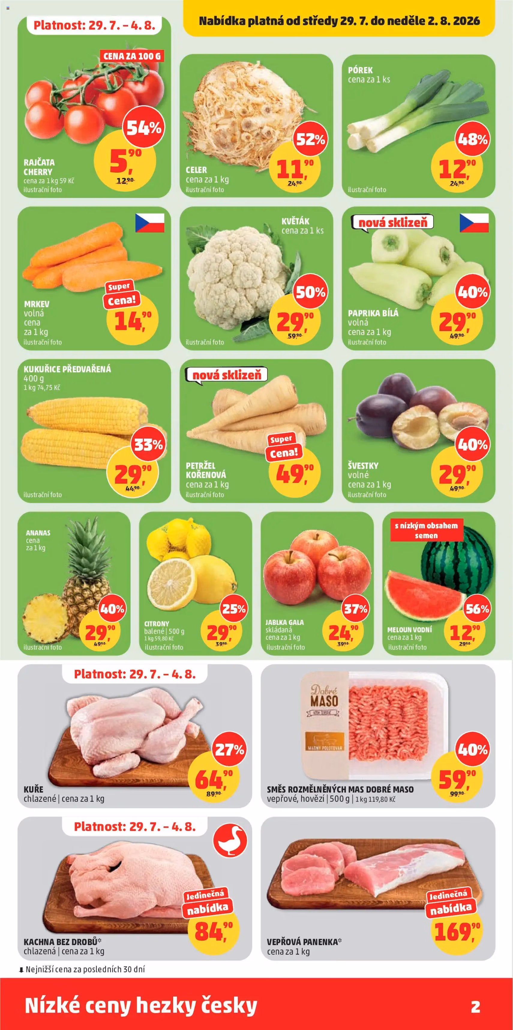 Penny Market leták - platný leták od 29.07.2026 strana 2 z 31
