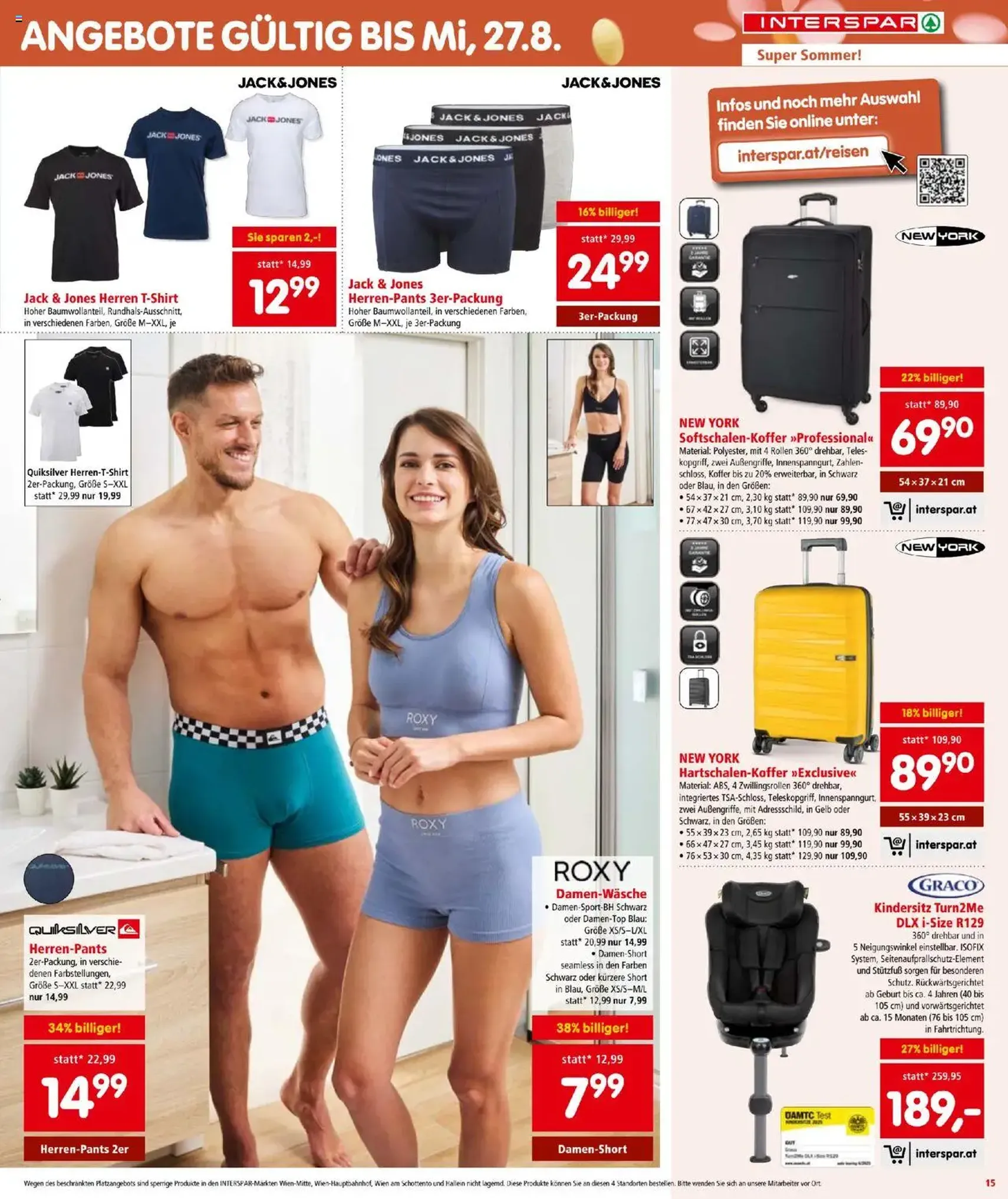 Interspar Flugblatt - Gültiger Prospekt ab 07.08.2025, Seite 15 von insgesamt 16