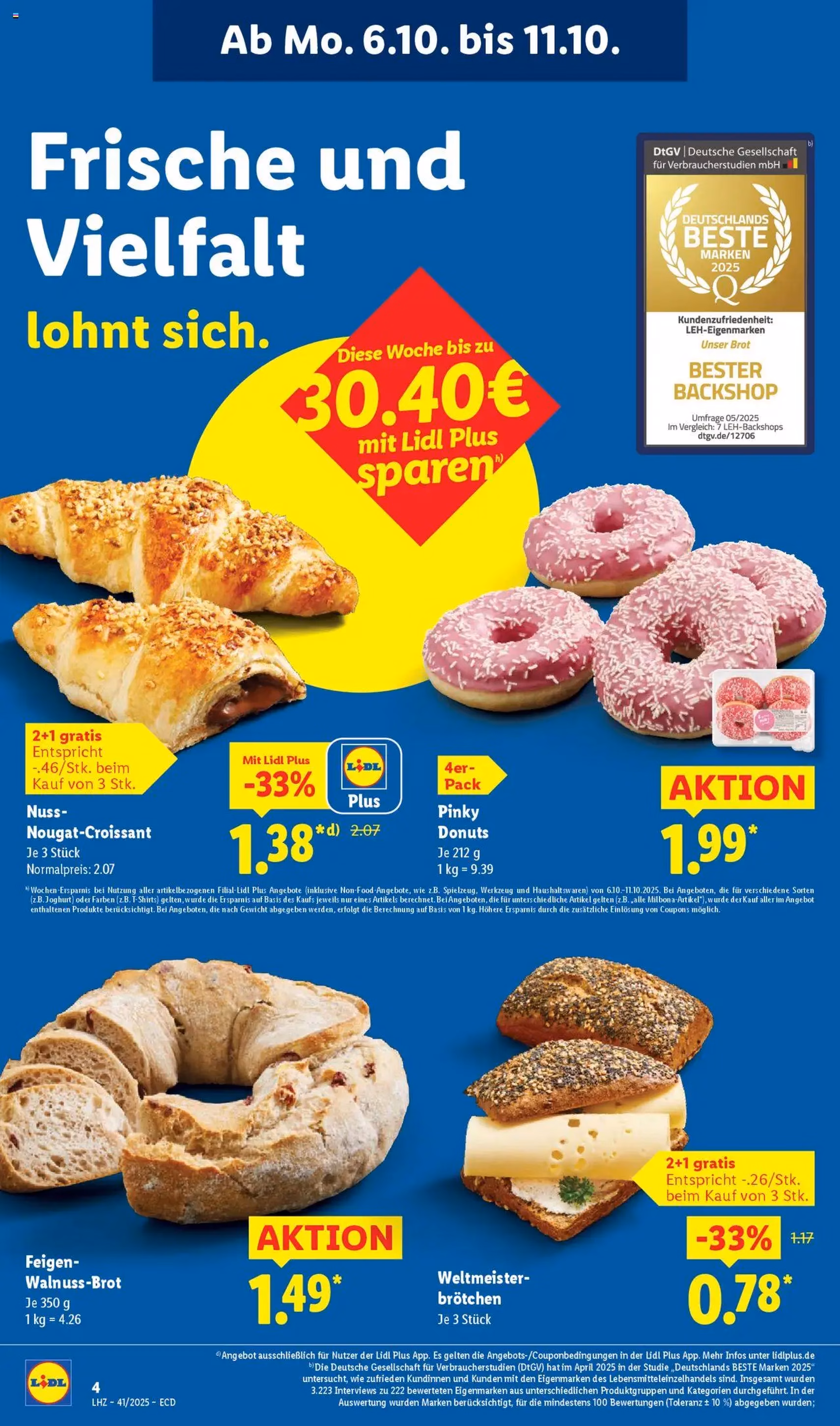 Lidl Prospekt - Gültiger Prospekt ab 06.10.2025, Seite 8 von insgesamt 68
