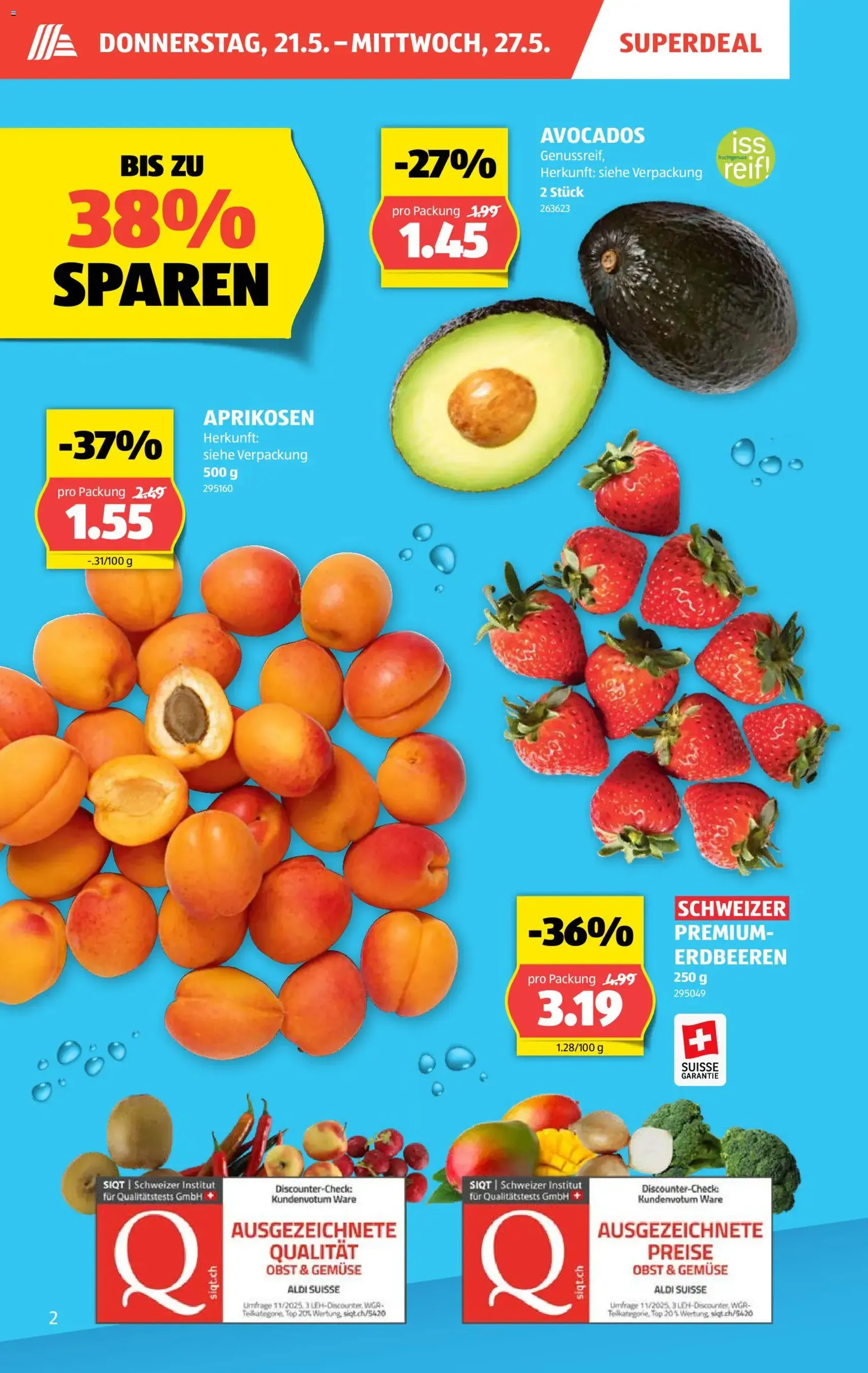 Aldi aktionen - Gültiger Prospekt ab 21.05.2026, Seite 2 von insgesamt 39