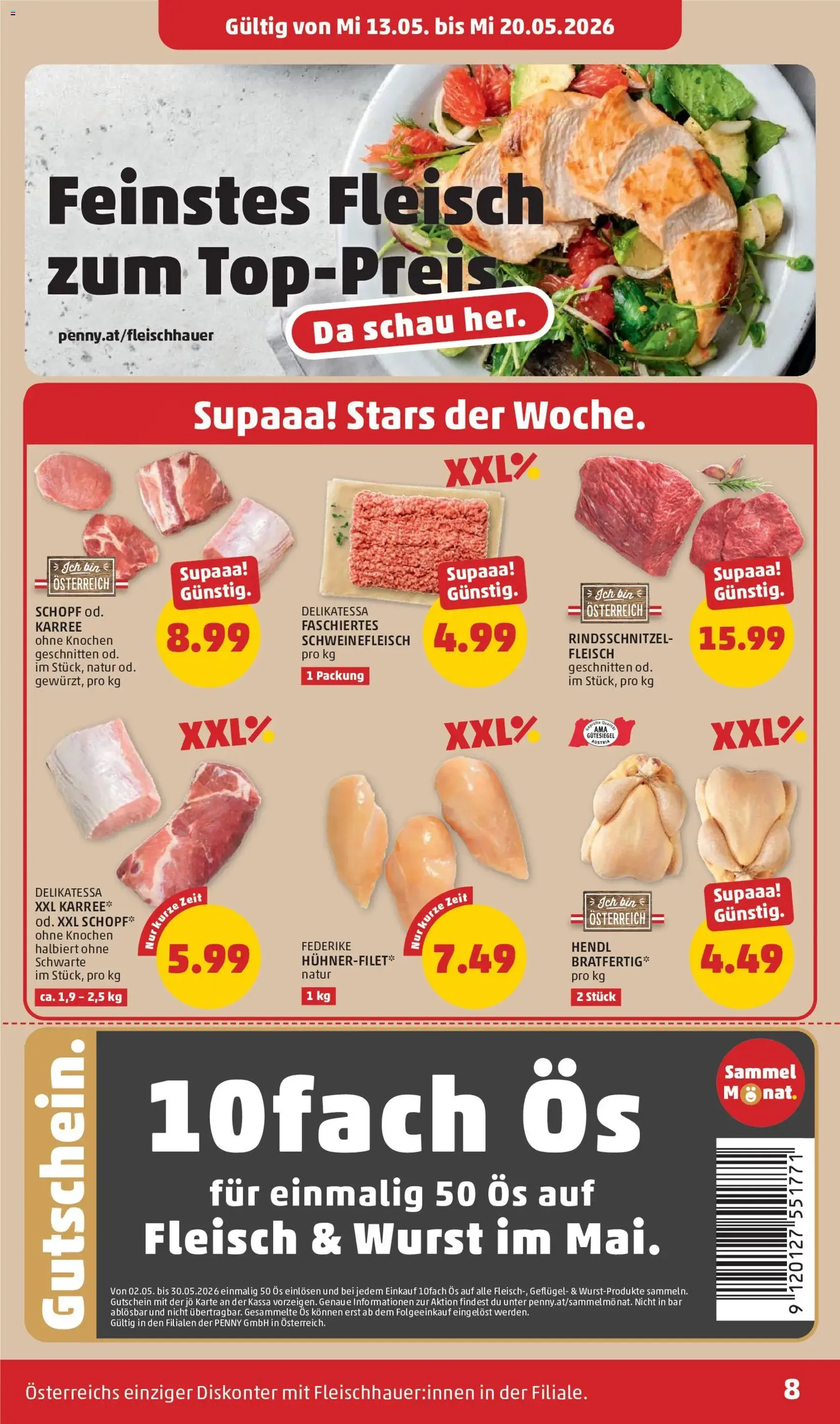 Penny Markt Flugblatt - Gültiger Prospekt ab 13.05.2026, Seite 8 von insgesamt 32