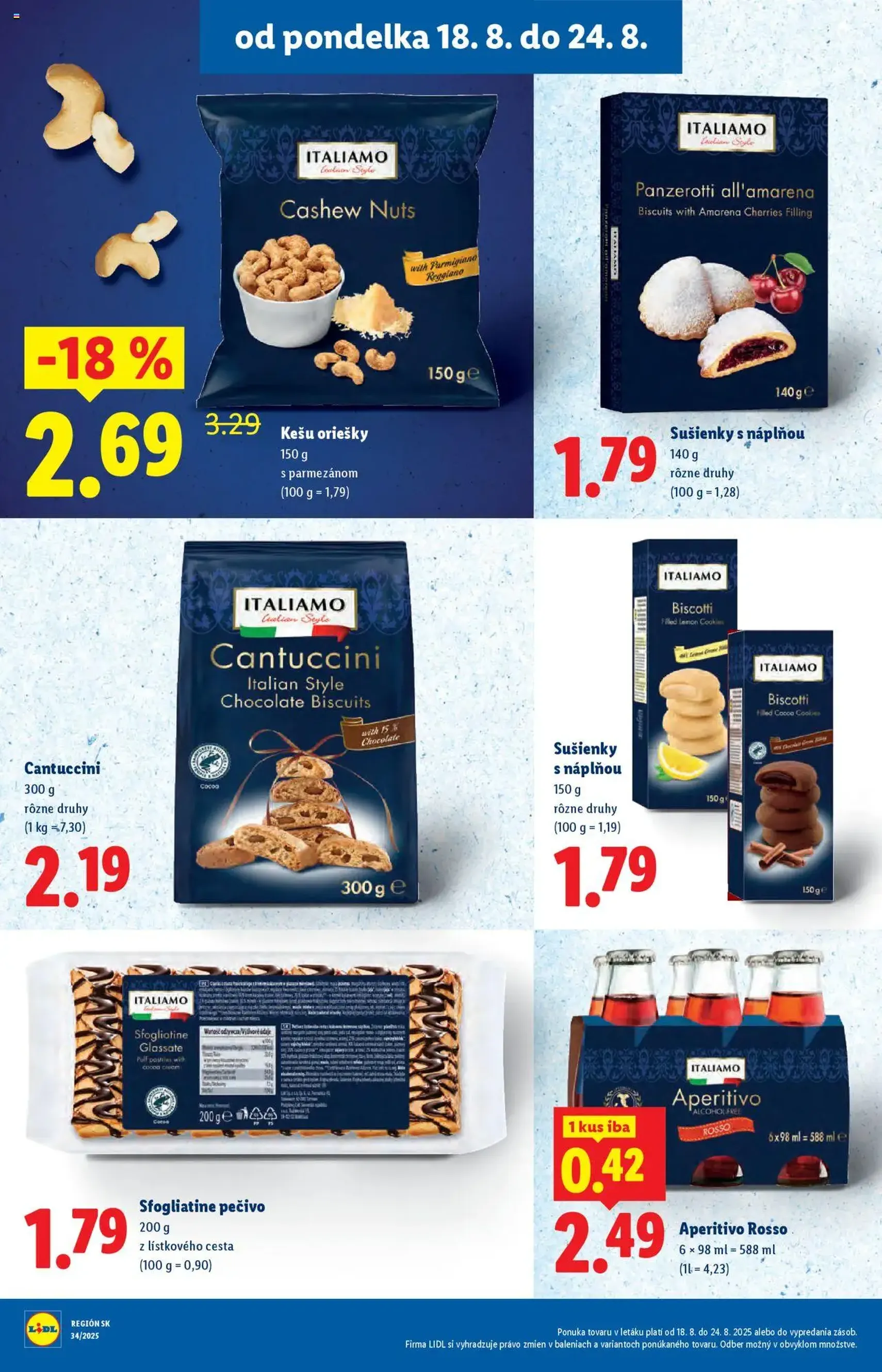 Lidl leták - platný leták od 18.08.2025 strana 36 z 97 Lidl leták - platný leták od 18.08.2025 strana 36 z 97