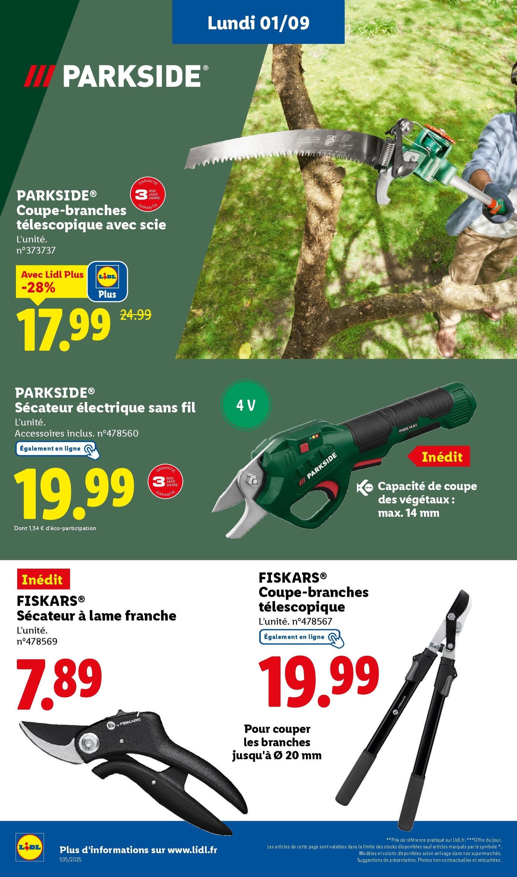LIDL catalogue semaine 35 - brochure valable à partir du 28/08/2025, page 61 sur 73 LIDL catalogue semaine 35 - brochure valable à partir du 28/08/2025, page 61 sur 73