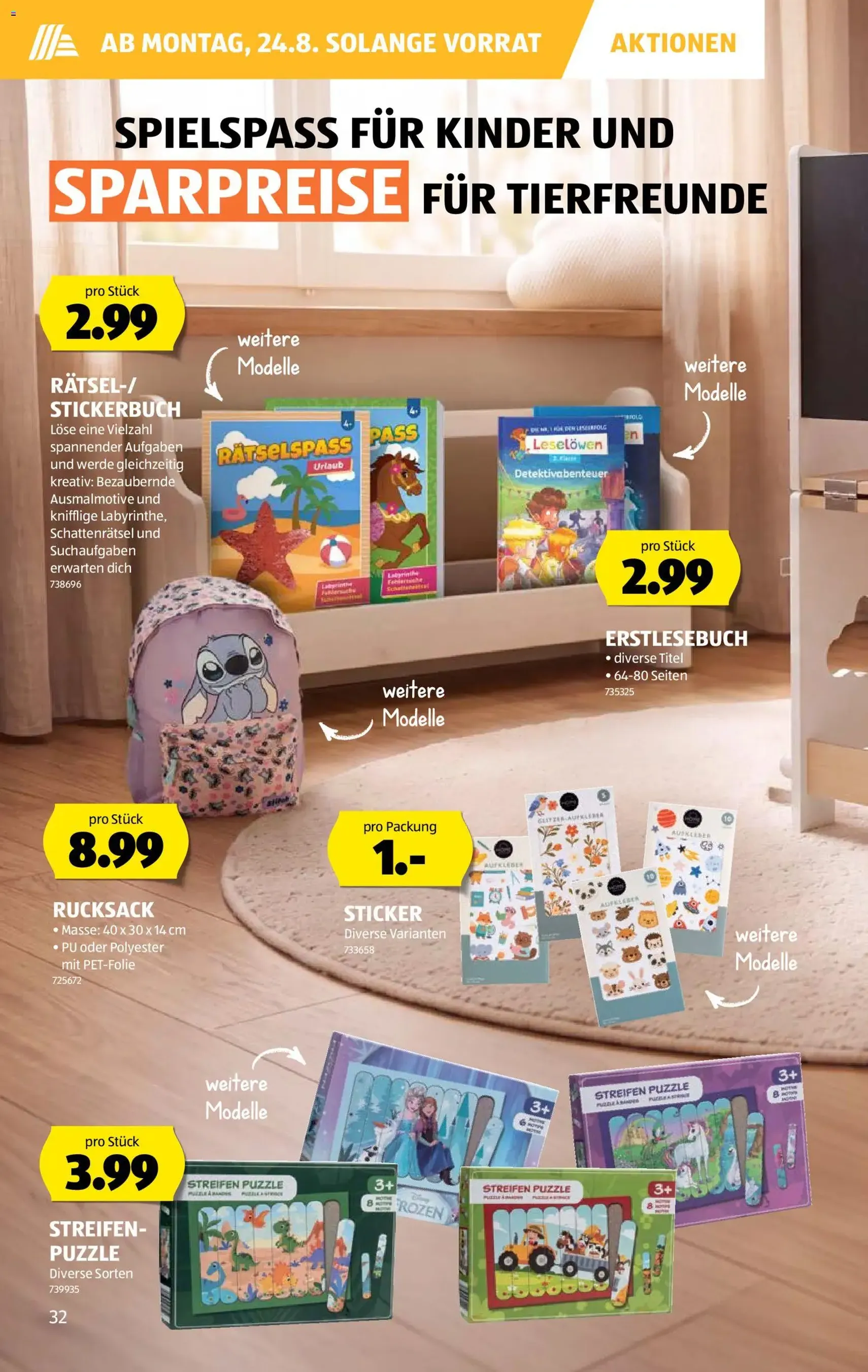 Aldi aktionen - Gültiger Prospekt ab 20.08.2026, Seite 32 von insgesamt 40