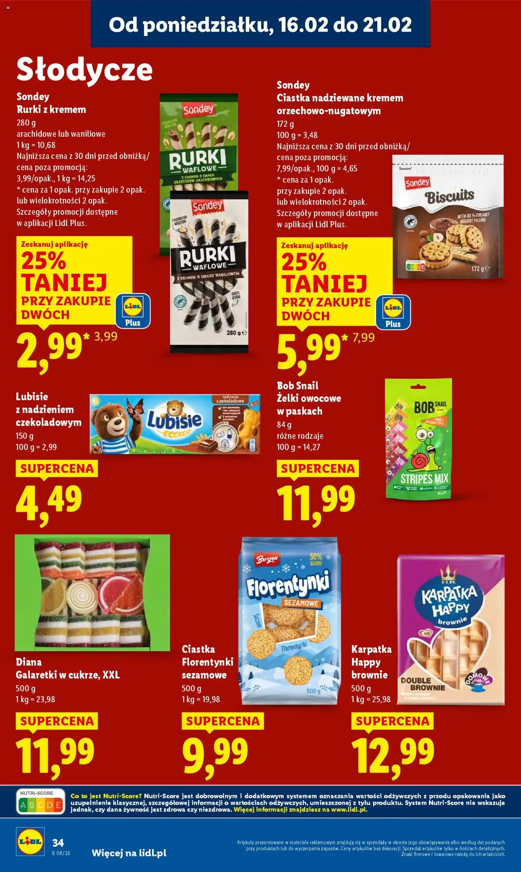Lidl Gazetka - ważny gazetka od 16.02.2026 strona 34 z 51