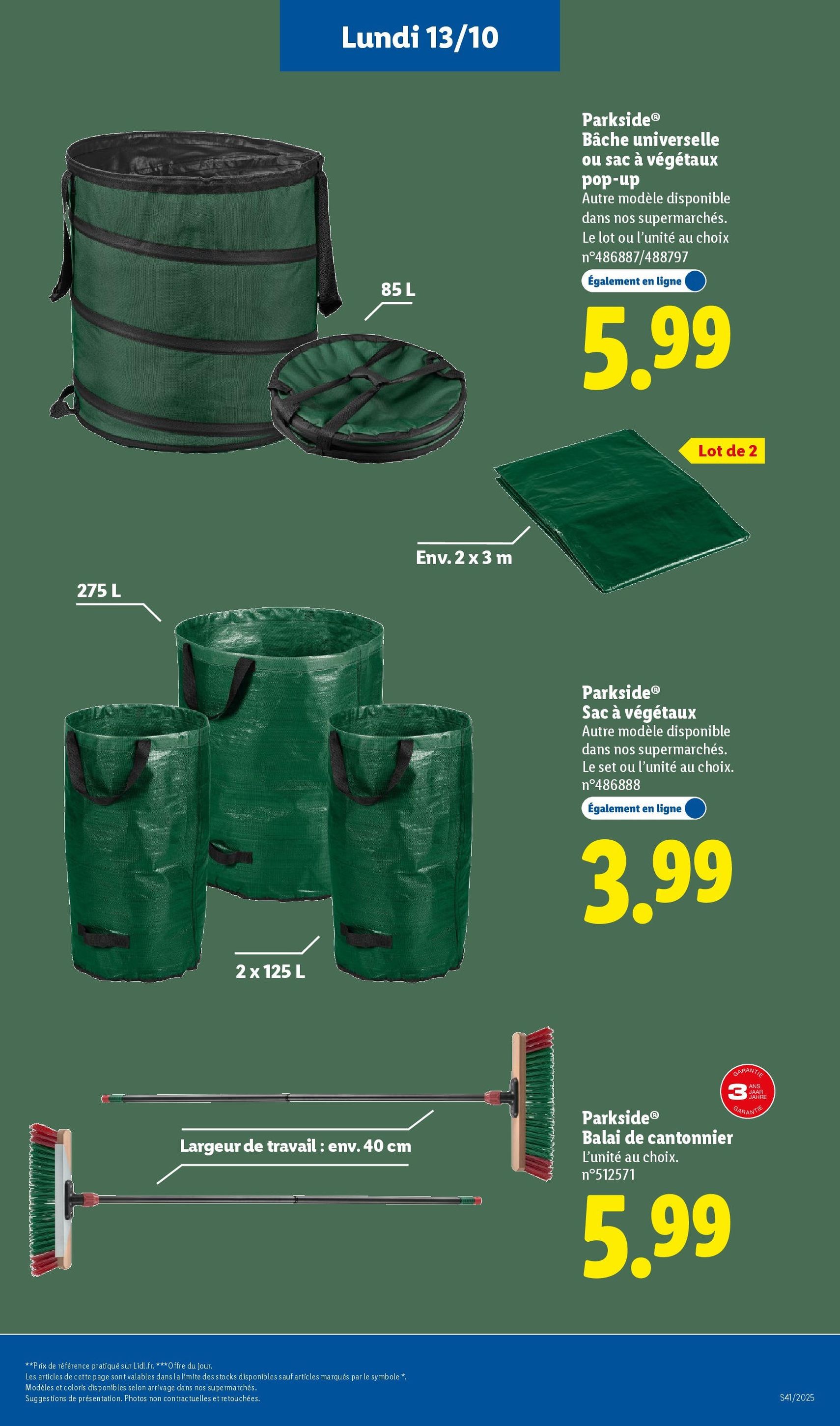 LIDL catalogue semaine 41 - brochure valable à partir du 09/10/2025, page 69 sur 73