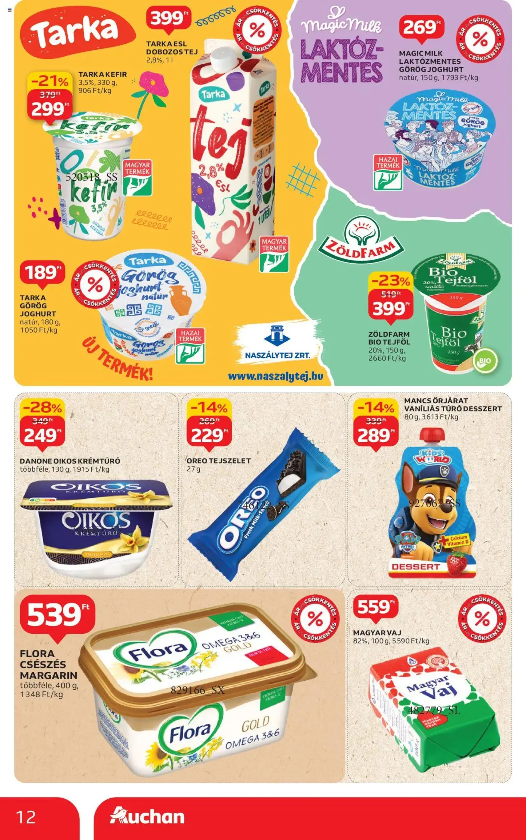 Auchan Akciós újság - 2025.08.28. érvényes szórólap 12 oldal 46 oldalból