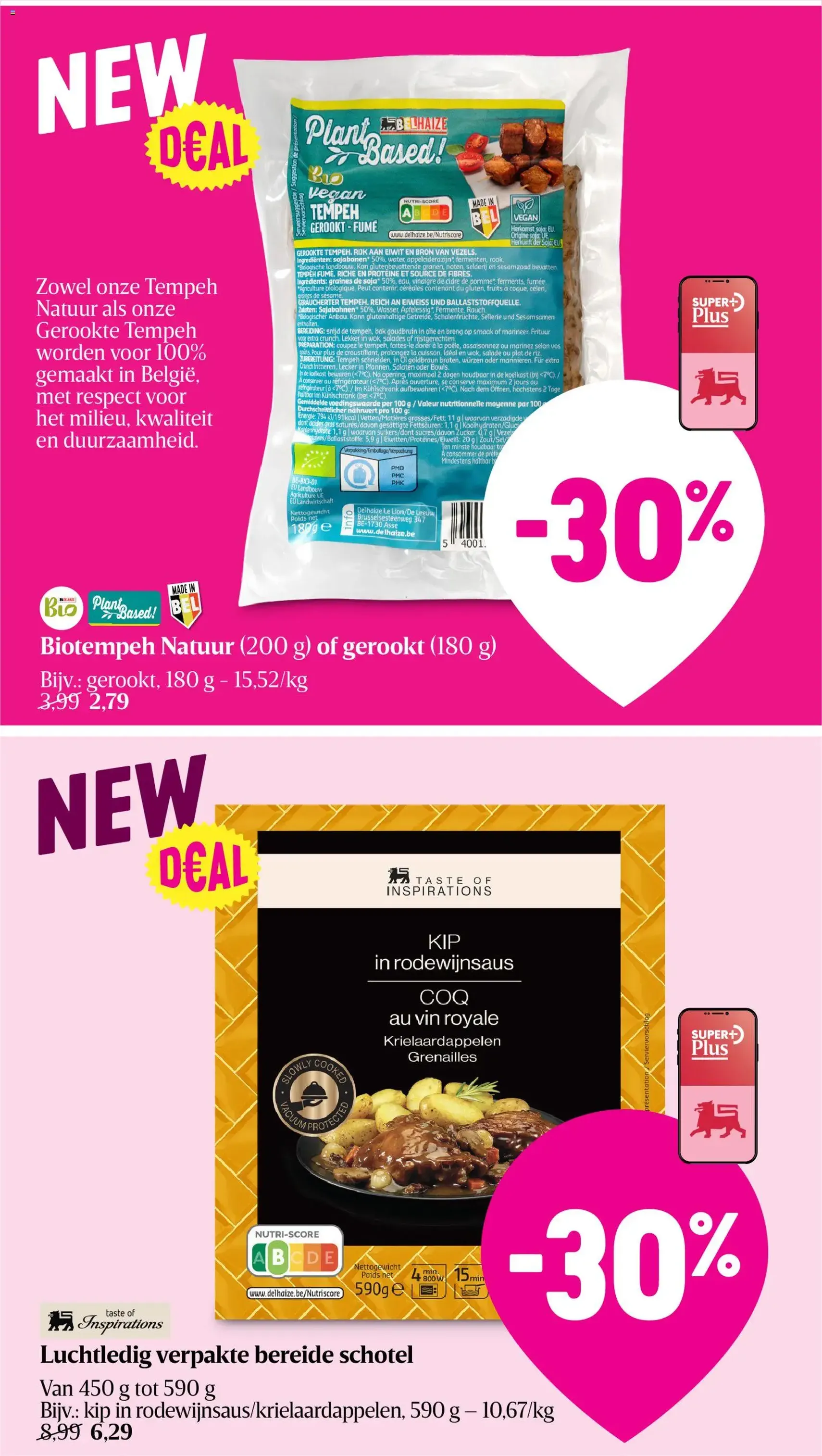 Delhaize folder week 7 - geldige folder vanaf 12/02/2026 pagina 45 van 46