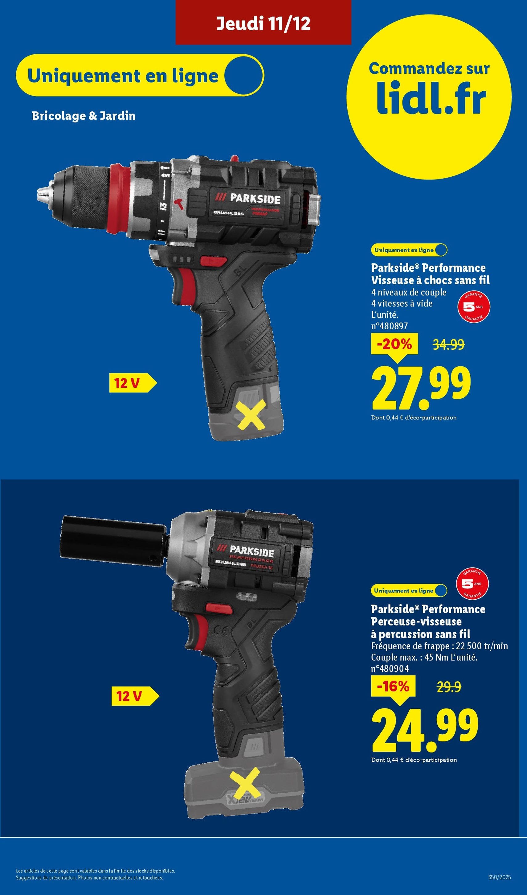 LIDL catalogue semaine 50 - brochure valable à partir du 11/12/2025, page 67 sur 88