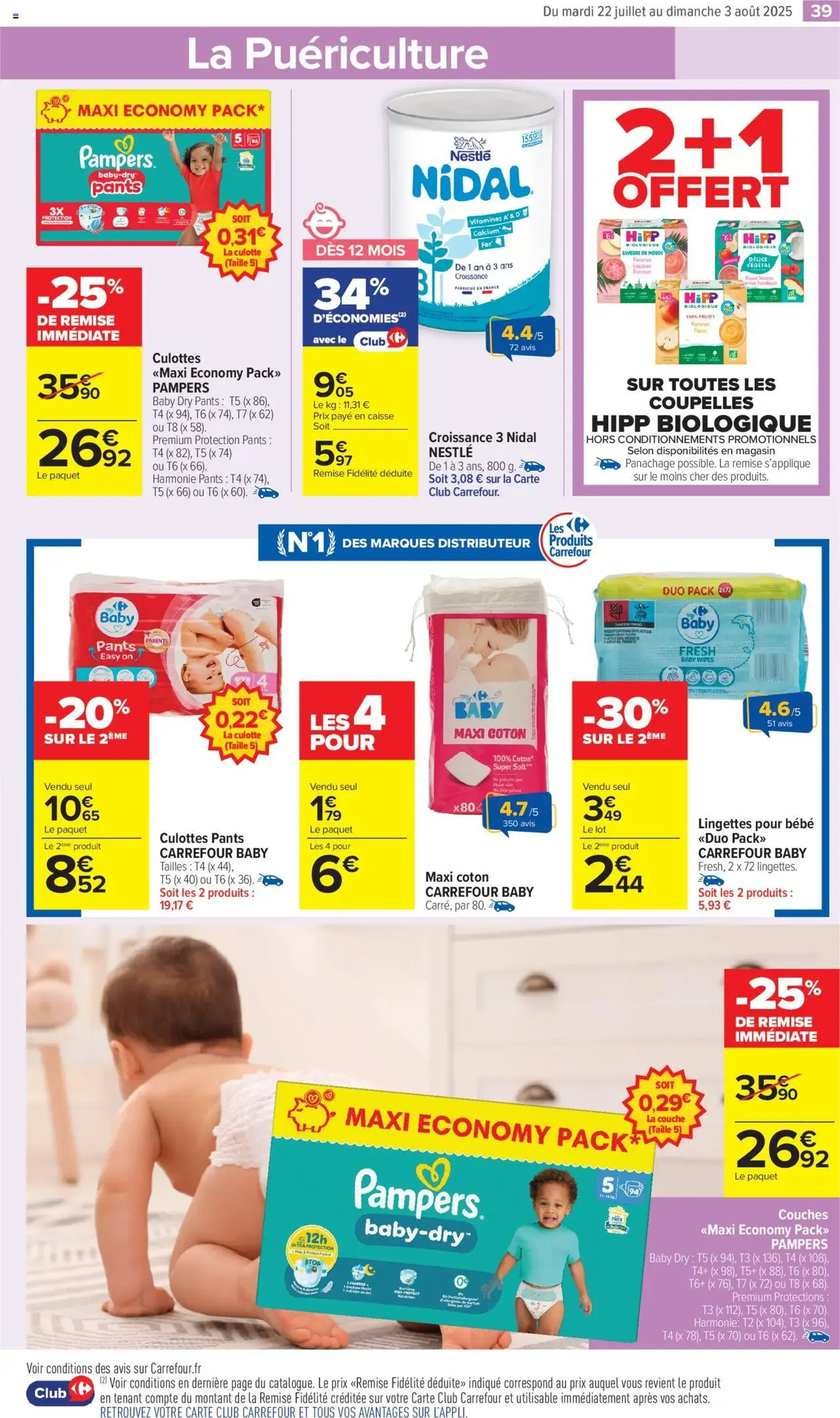 Carrefour Market catalogue semaine 30 - brochure valable à partir du 22/07/2025, page 43 sur 48