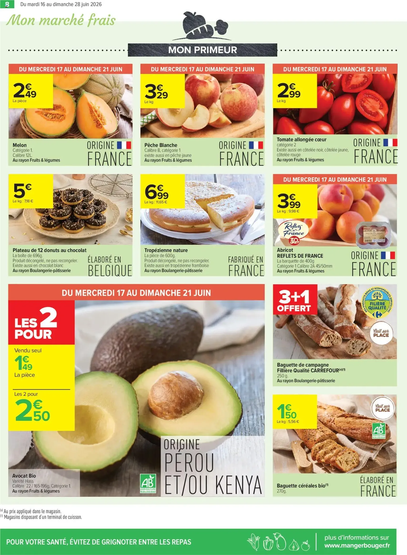 Carrefour contact Le mois des supporters - brochure valable à partir du 16/06/2026, page 8 sur 20