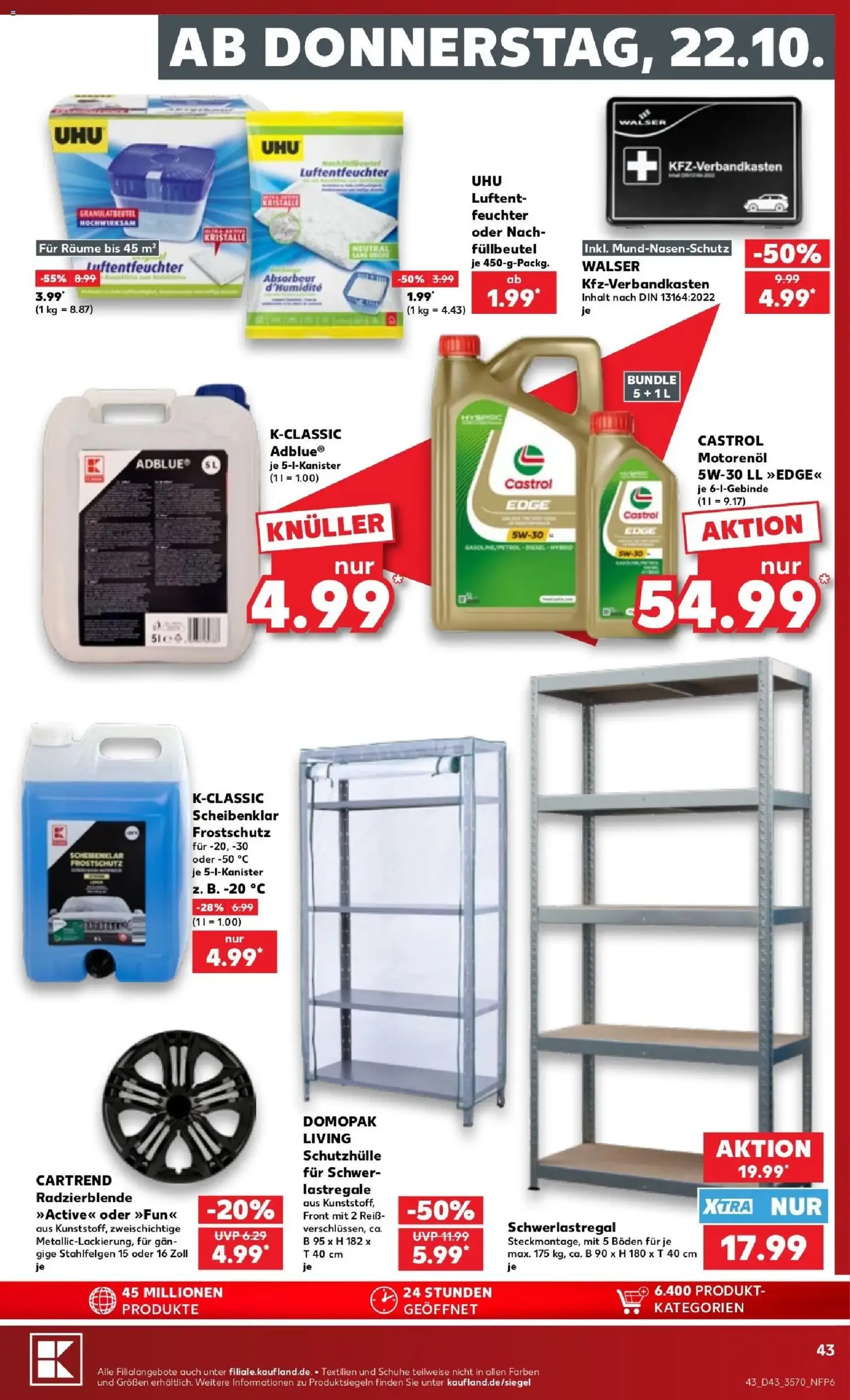 Kaufland Prospekt - Gültiger Prospekt ab 19.10.2026, Seite 43 von insgesamt 68