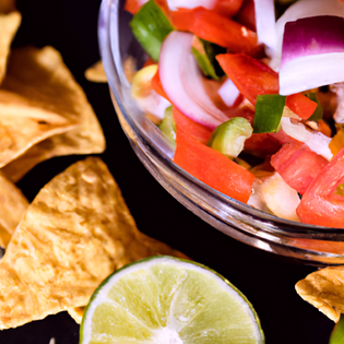 Previsualización de la receta Pico de gallo con pepino