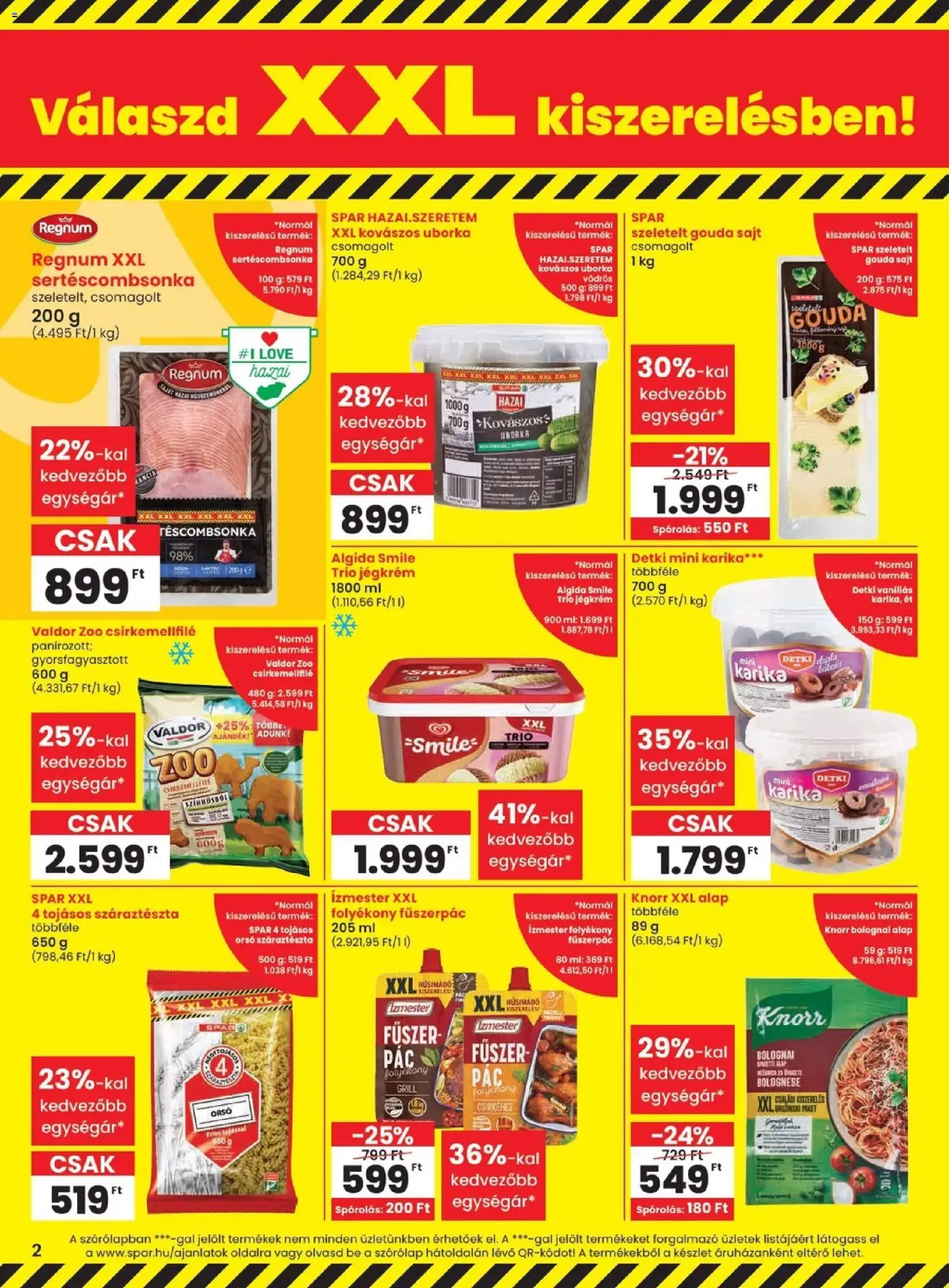Spar akciós újság - 2026.07.16. érvényes szórólap 2 oldal 20 oldalból