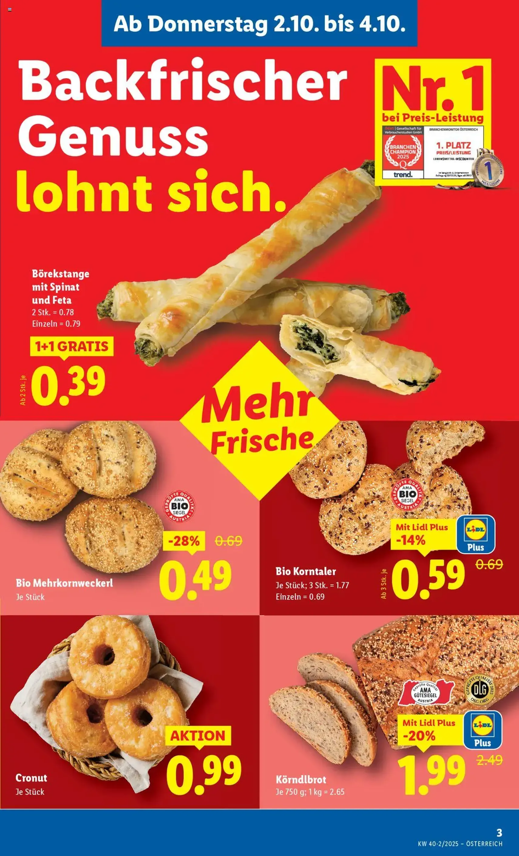 Lidl - Flugblatt - Gültiger Prospekt ab 02.10.2025, Seite 5 von insgesamt 45