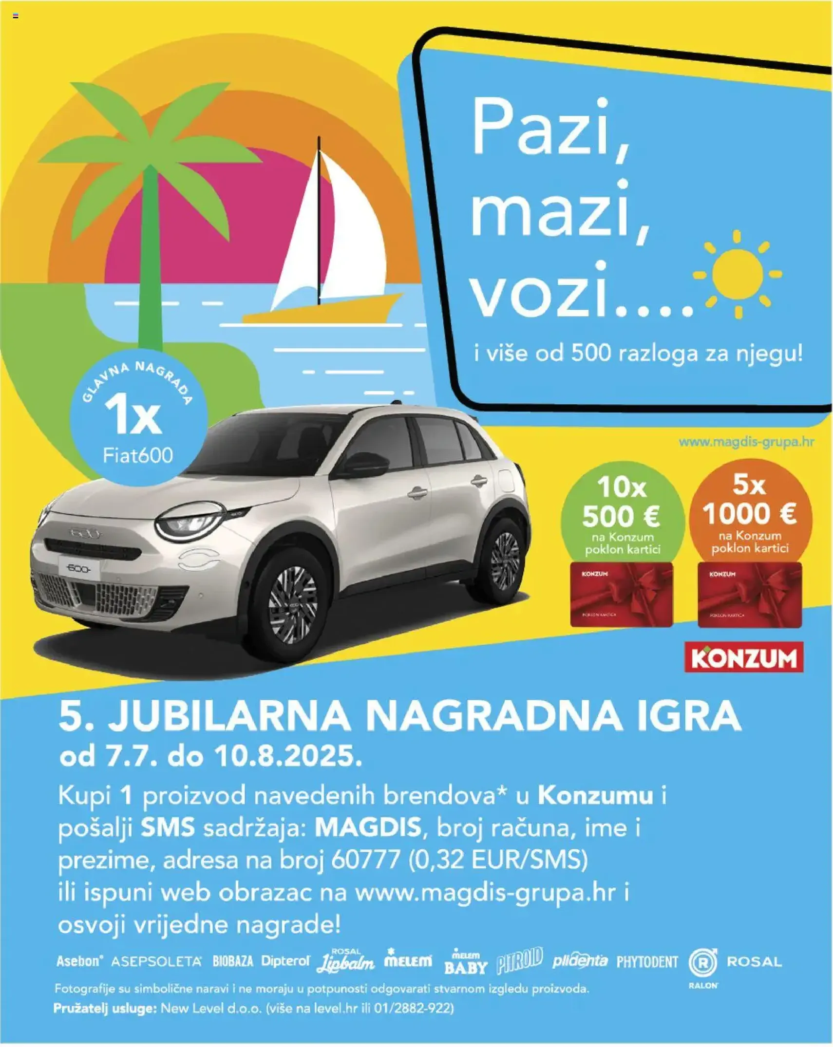 Konzum HR Akciós újság - 2025.07.23. érvényes szórólap 36 oldal 40 oldalból Konzum HR Akciós újság - 2025.07.23. érvényes szórólap 36 oldal 40 oldalból