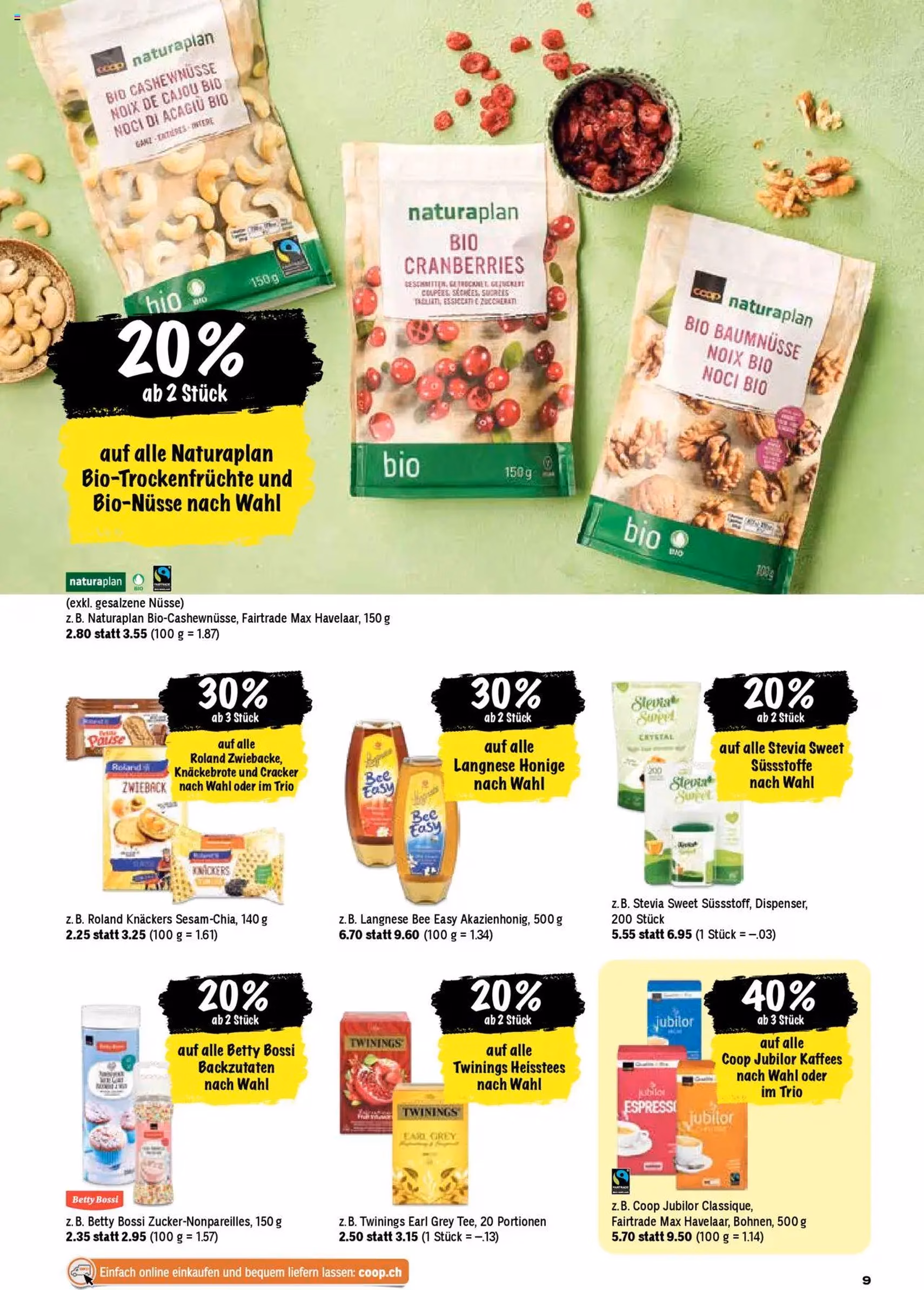 Coop Aktionen - Gültiger Prospekt ab 23.10.2025, Seite 9 von insgesamt 28 Coop Aktionen - Gültiger Prospekt ab 23.10.2025, Seite 9 von insgesamt 28