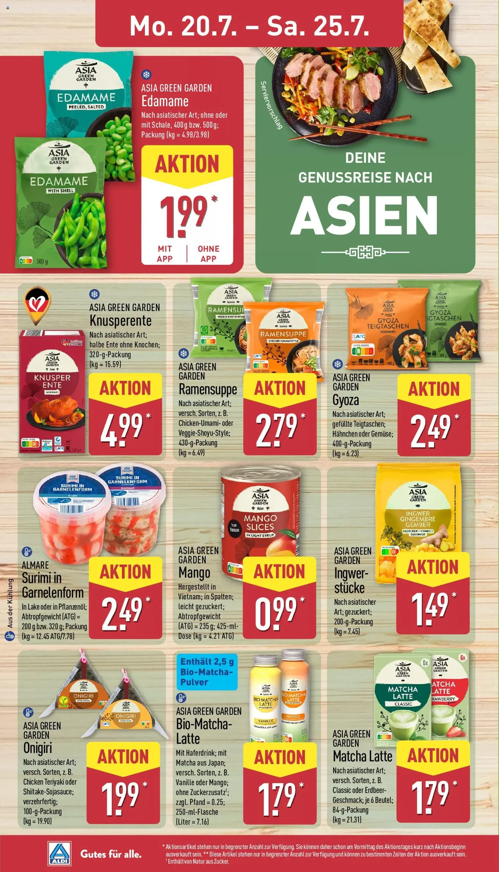 Aldi Prospekt - Gültiger Prospekt ab 20.07.2026, Seite 14 von insgesamt 42