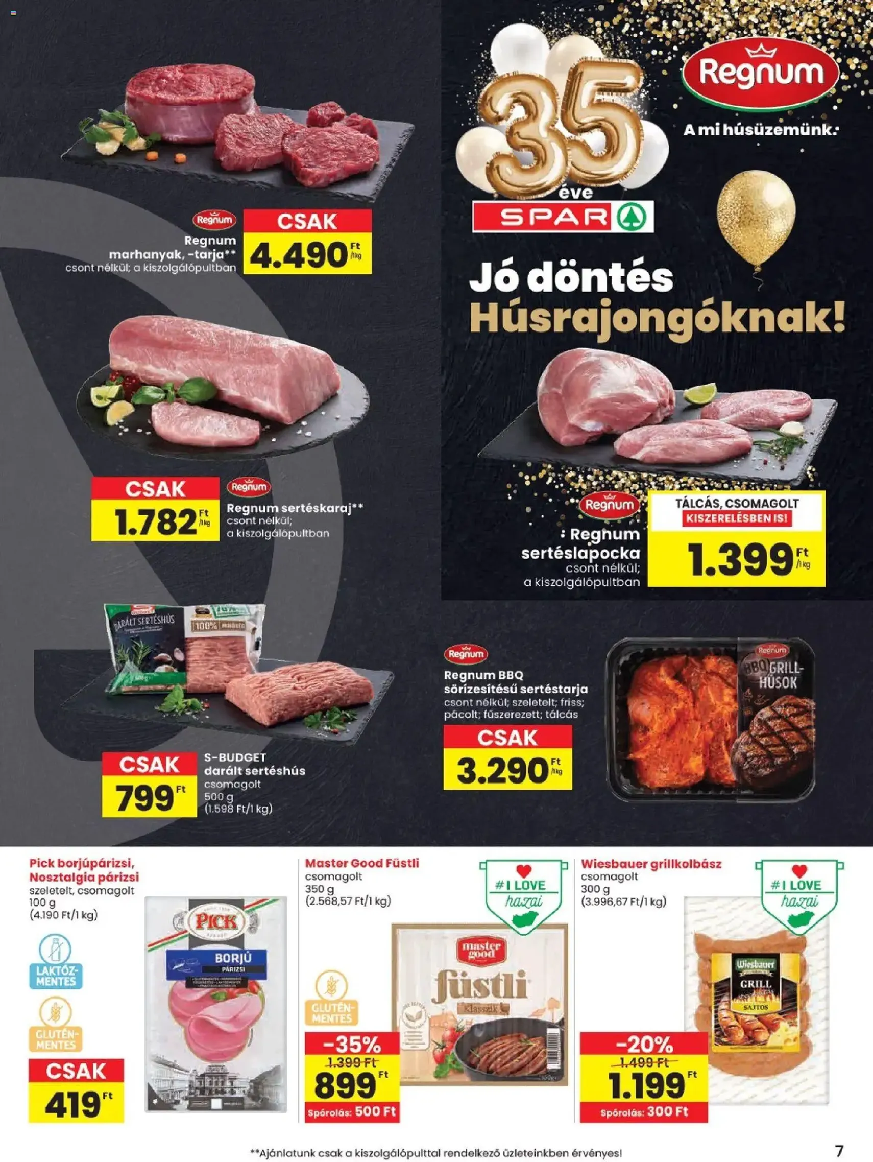 Spar akciós újság - 2026.05.14. érvényes szórólap 7 oldal 20 oldalból