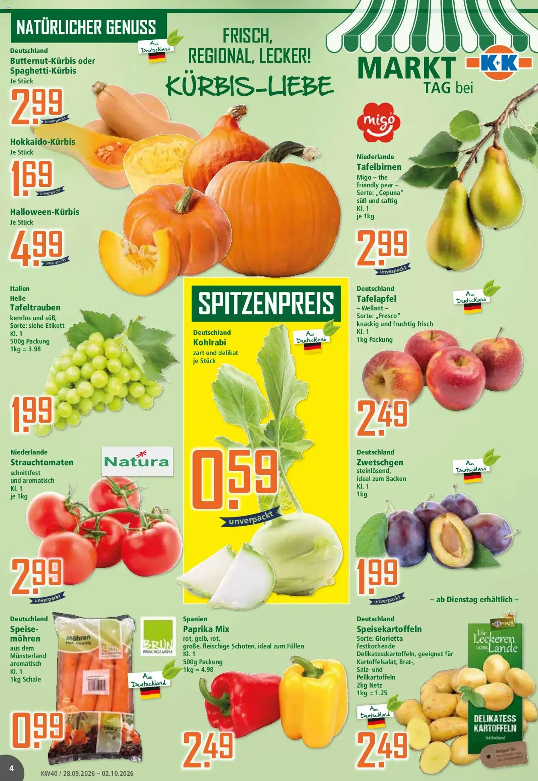 Klaas & Kock Prospekt - Gültiger Prospekt ab 28.09.2026, Seite 4 von insgesamt 12