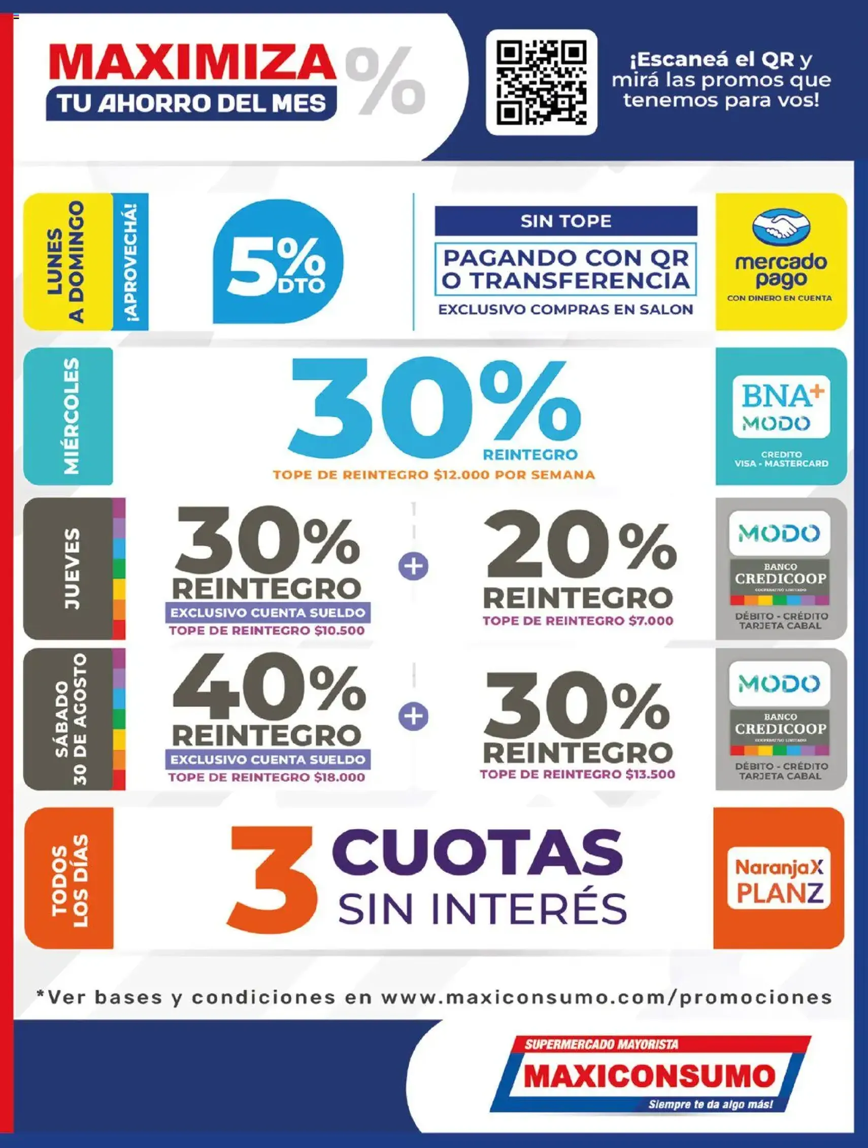 Maxiconsumo ofertas - folleto válido desde 25/08/2025 página 9 de 9 Maxiconsumo ofertas - folleto válido desde 25/08/2025 página 9 de 9