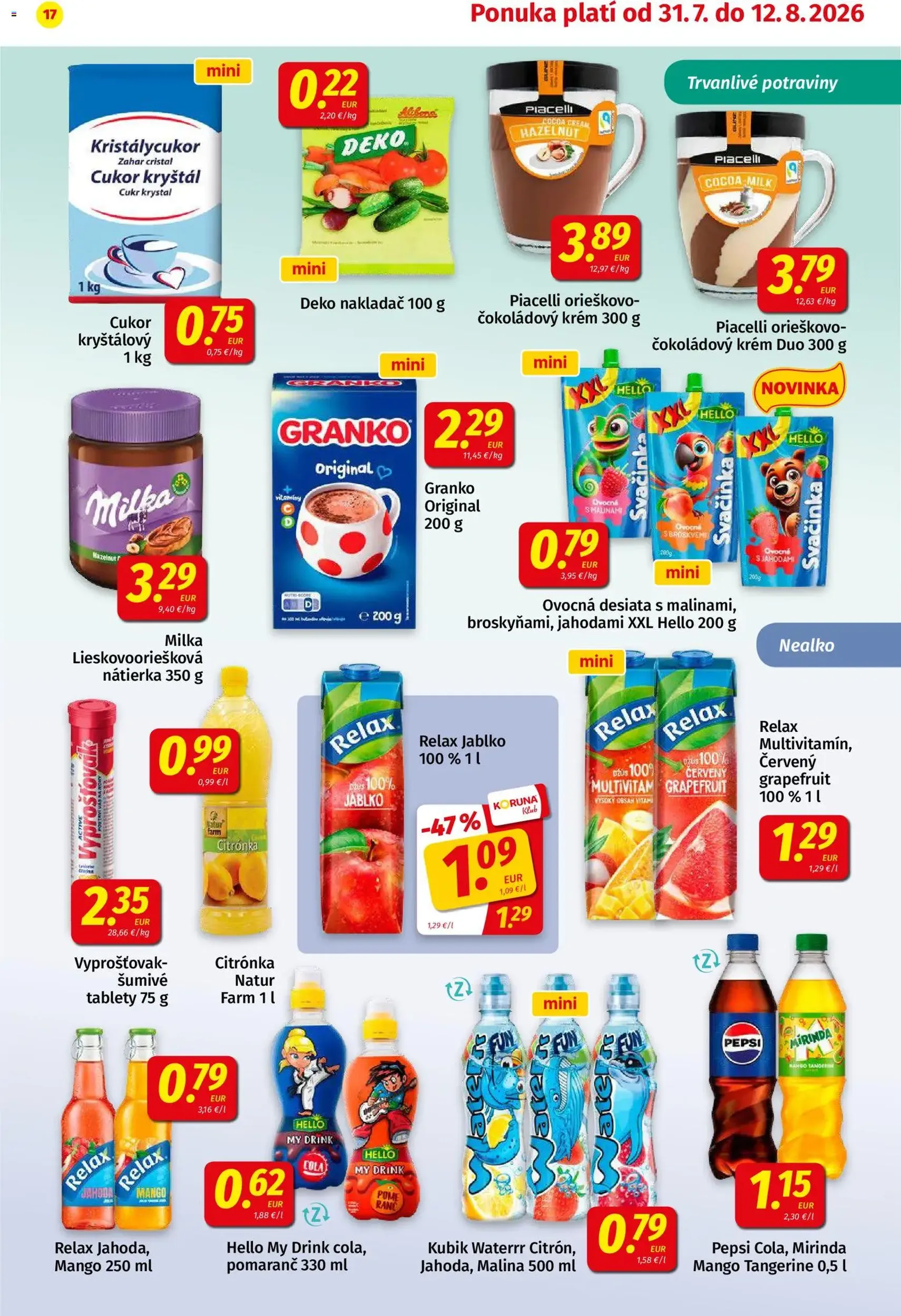 Koruna leták - platný leták od 31.07.2026 strana 17 z 24