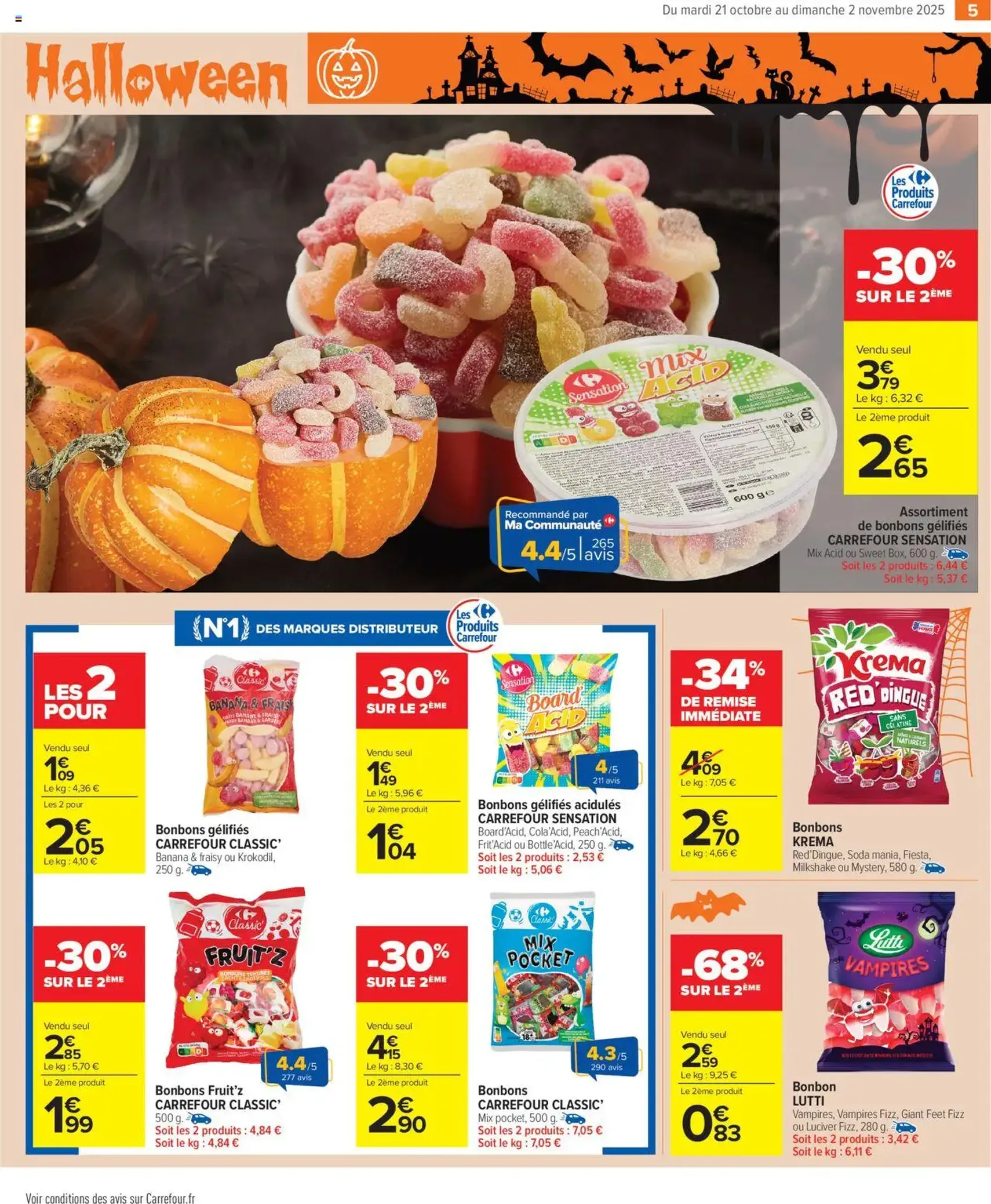 Carrefour Market catalogue semaine 43 - brochure valable à partir du 21/10/2025, page 7 sur 54 Carrefour Market catalogue semaine 43 - brochure valable à partir du 21/10/2025, page 7 sur 54