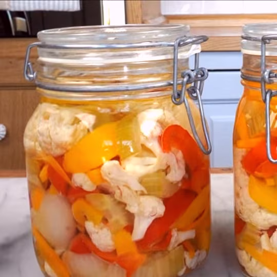 Anteprima ricetta Giardiniera in agrodolce