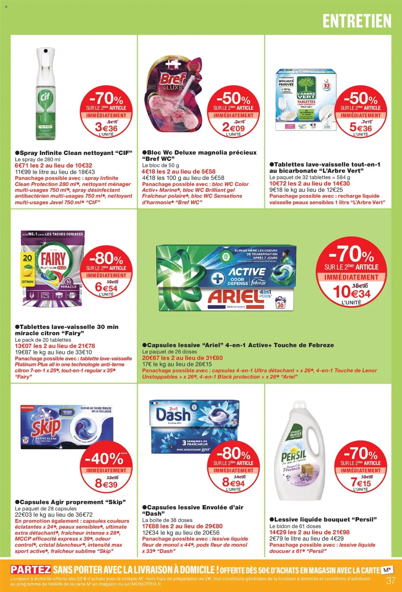 Monoprix catalogue - brochure valable à partir du 14/07/2026, page 37 sur 48