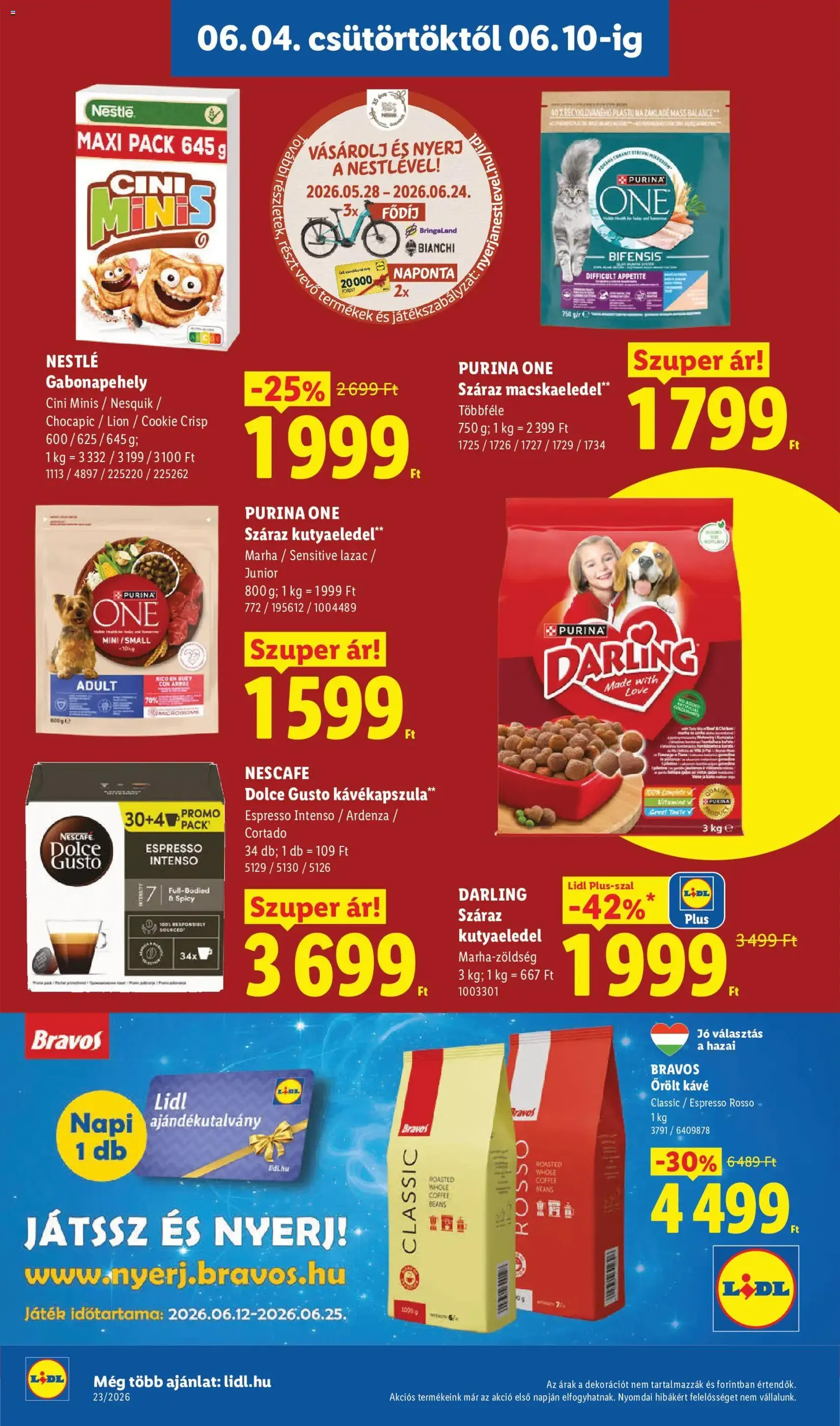 Lidl akciós újság - 2026.06.04. érvényes szórólap 14 oldal 80 oldalból