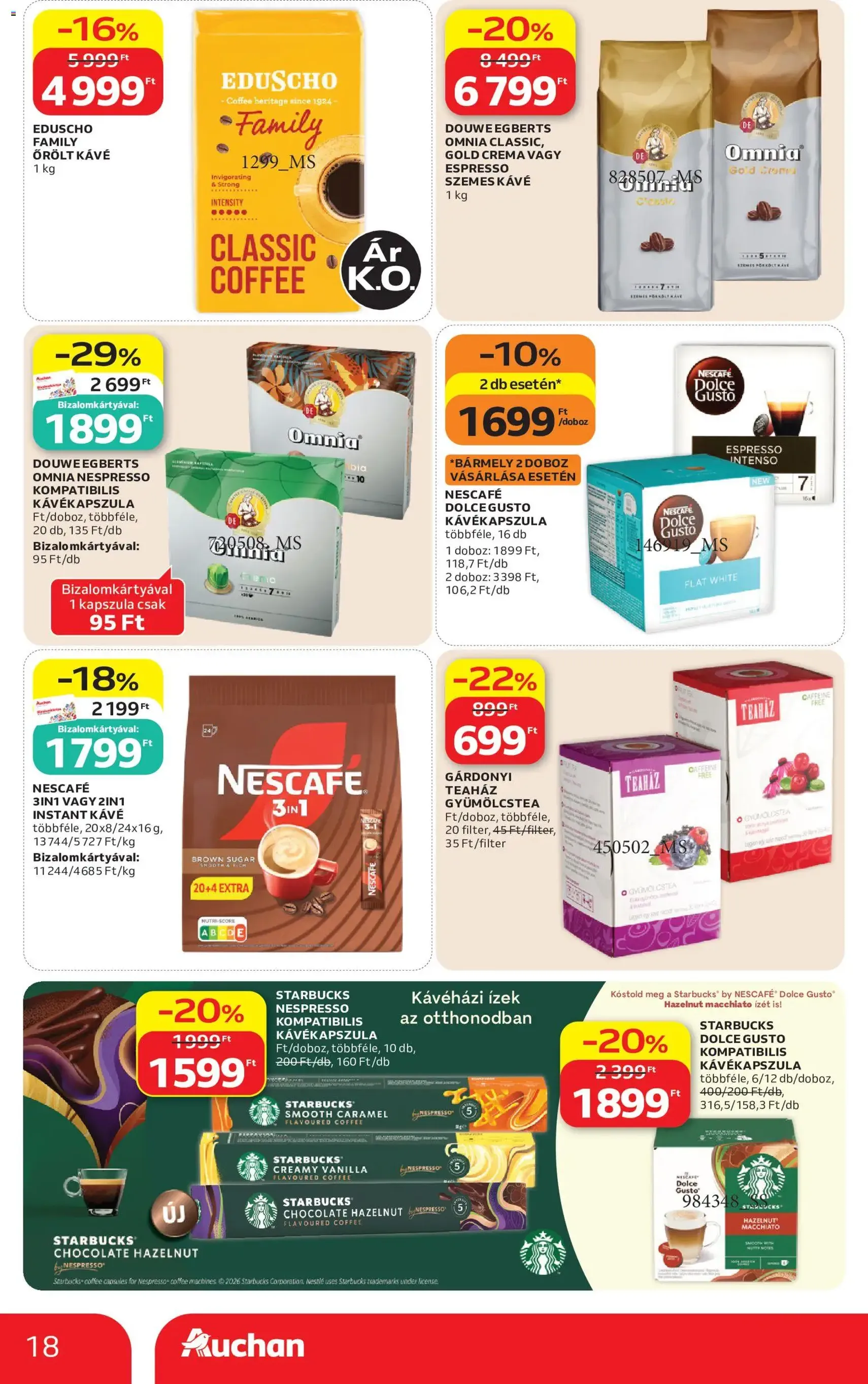 Auchan akciós újság - 2026.08.06. érvényes szórólap 18 oldal 48 oldalból