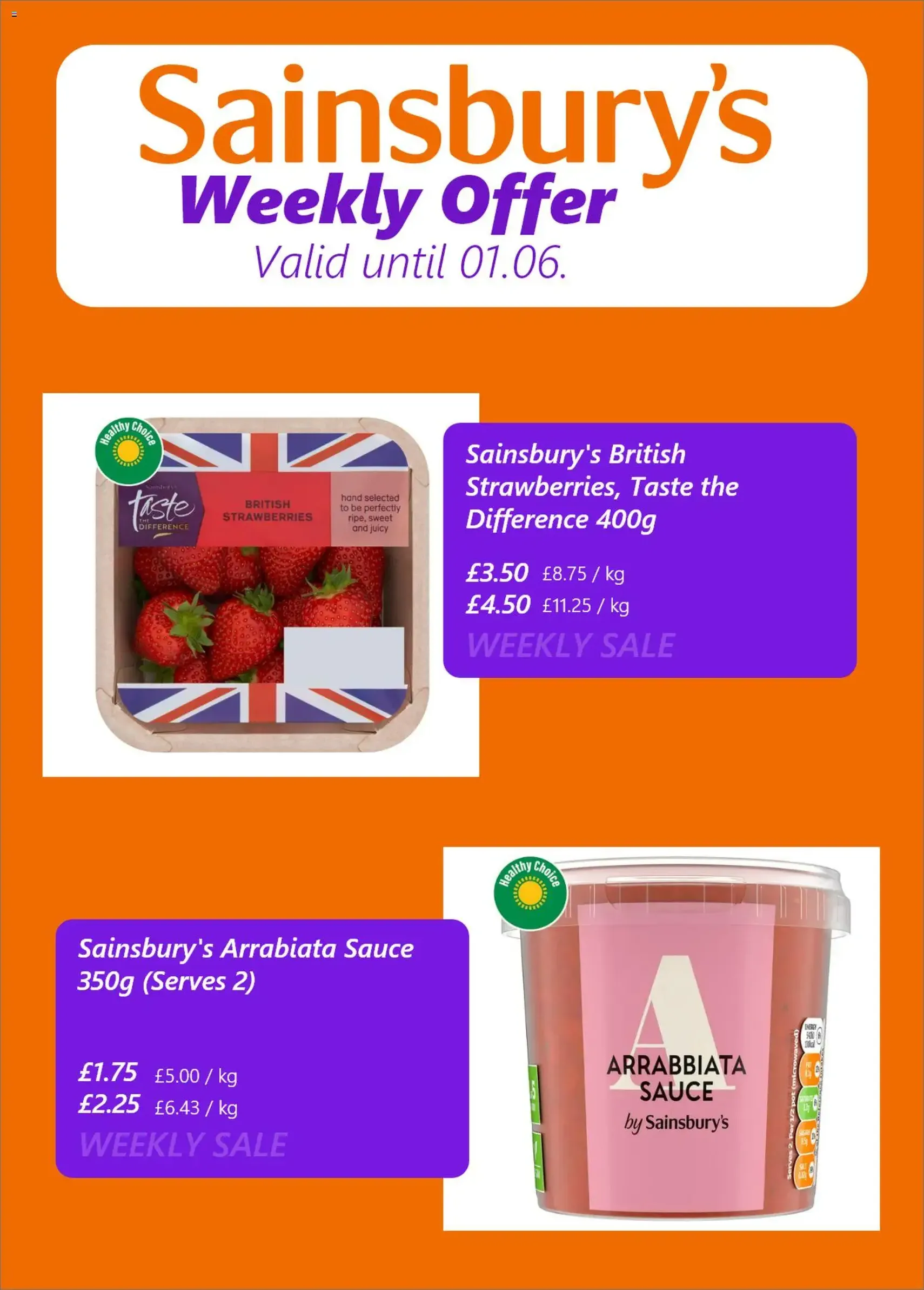 Sainsbury's - Weekly offers - valid flyer from 26/05/2026, page 4 of 5