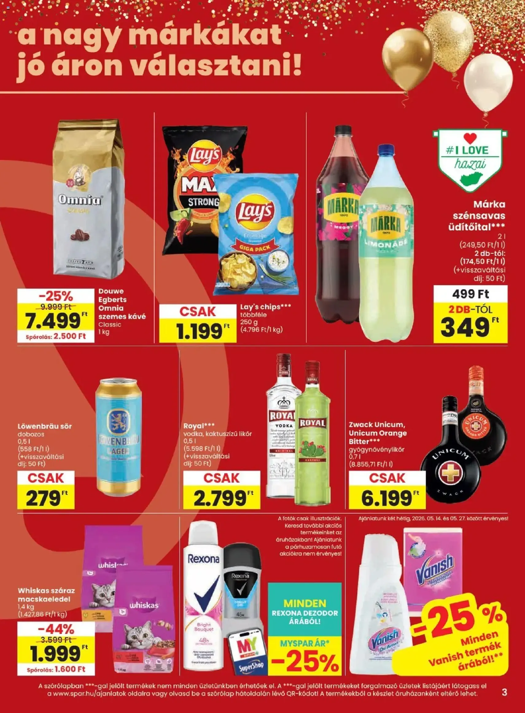 Spar akciós újság - 2026.05.14. érvényes szórólap 3 oldal 20 oldalból