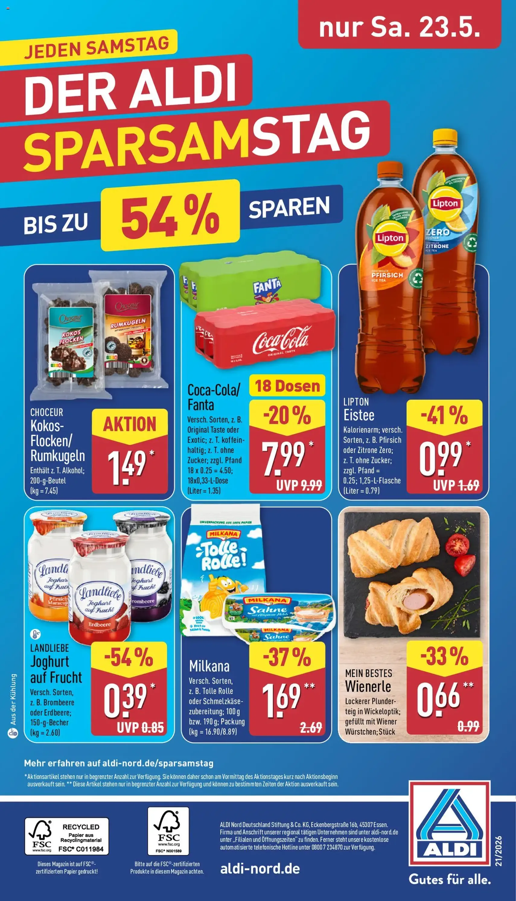 Aldi Prospekt - Gültiger Prospekt ab 18.05.2026, Seite 36 von insgesamt 44