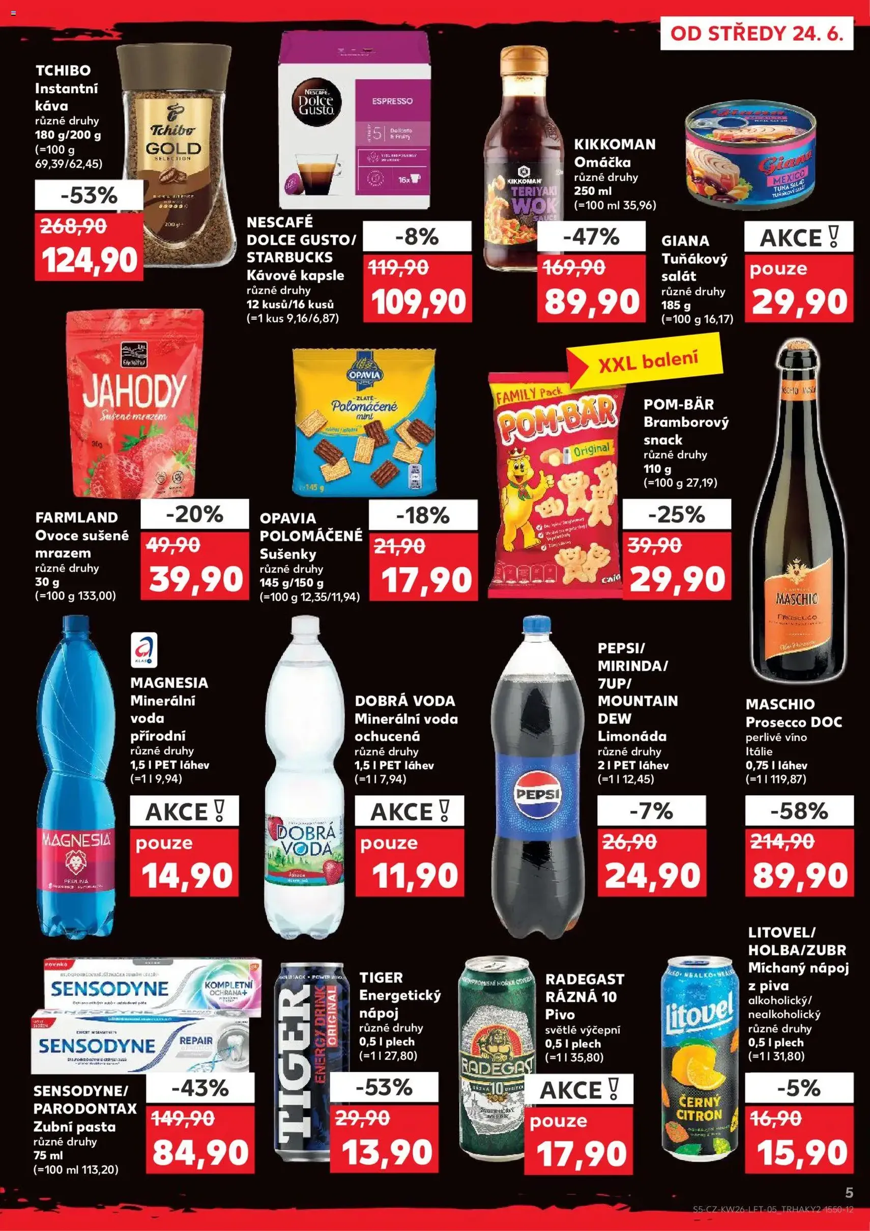 Kaufland leták - platný leták od 24.06.2026 strana 5 z 54