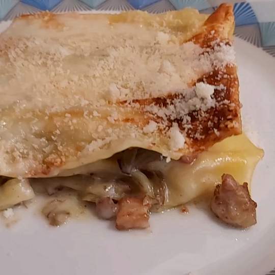 Anteprima ricetta Lasagne pasquali ai carciofi