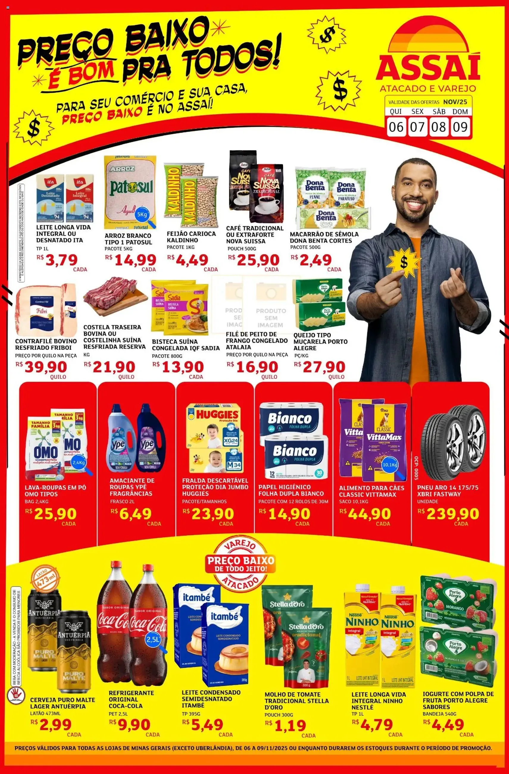 Encarte Assaí Atacadista - folheto válido a partir de 06/11/2025 página 1 de 4