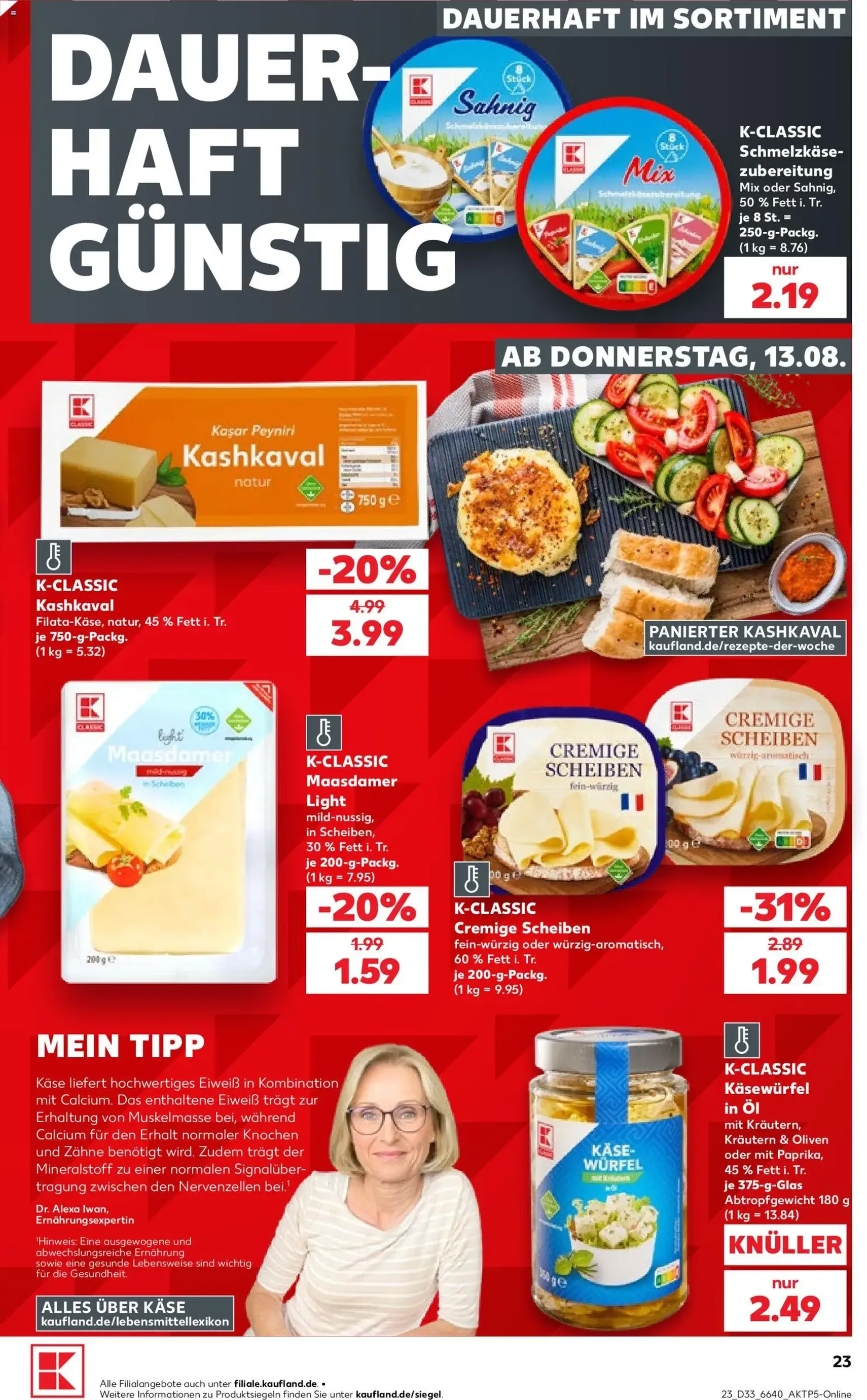 Kaufland Prospekt - Gültiger Prospekt ab 13.08.2026, Seite 23 von insgesamt 54