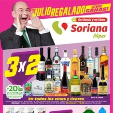 Vista previa del folleto Soriana folleto válido desde 17/07/2026