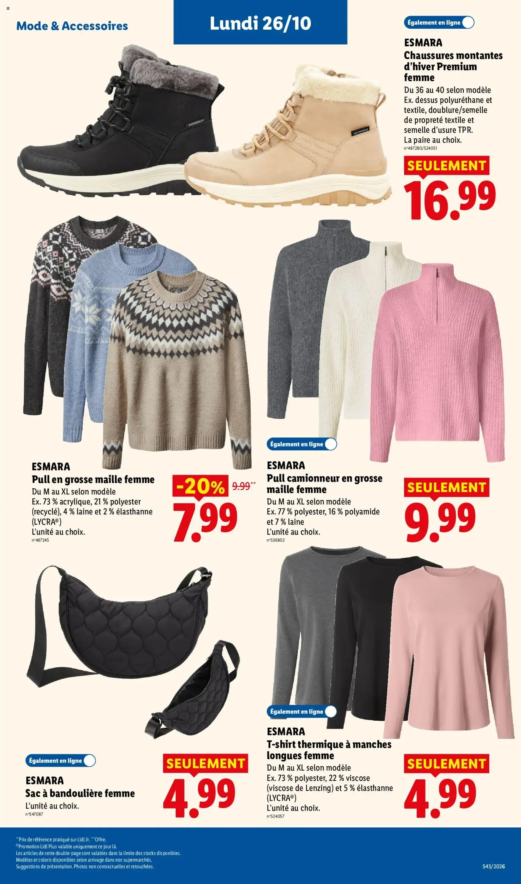 LIDL catalogue - brochure valable à partir du 22/10/2026, page 63 sur 66