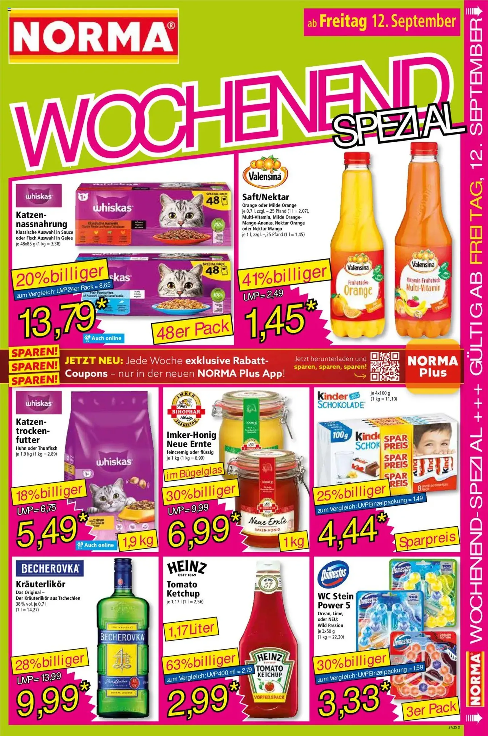 Norma Prospekt - Gültiger Prospekt ab 08.09.2025, Seite 15 von insgesamt 18 Norma Prospekt - Gültiger Prospekt ab 08.09.2025, Seite 15 von insgesamt 18