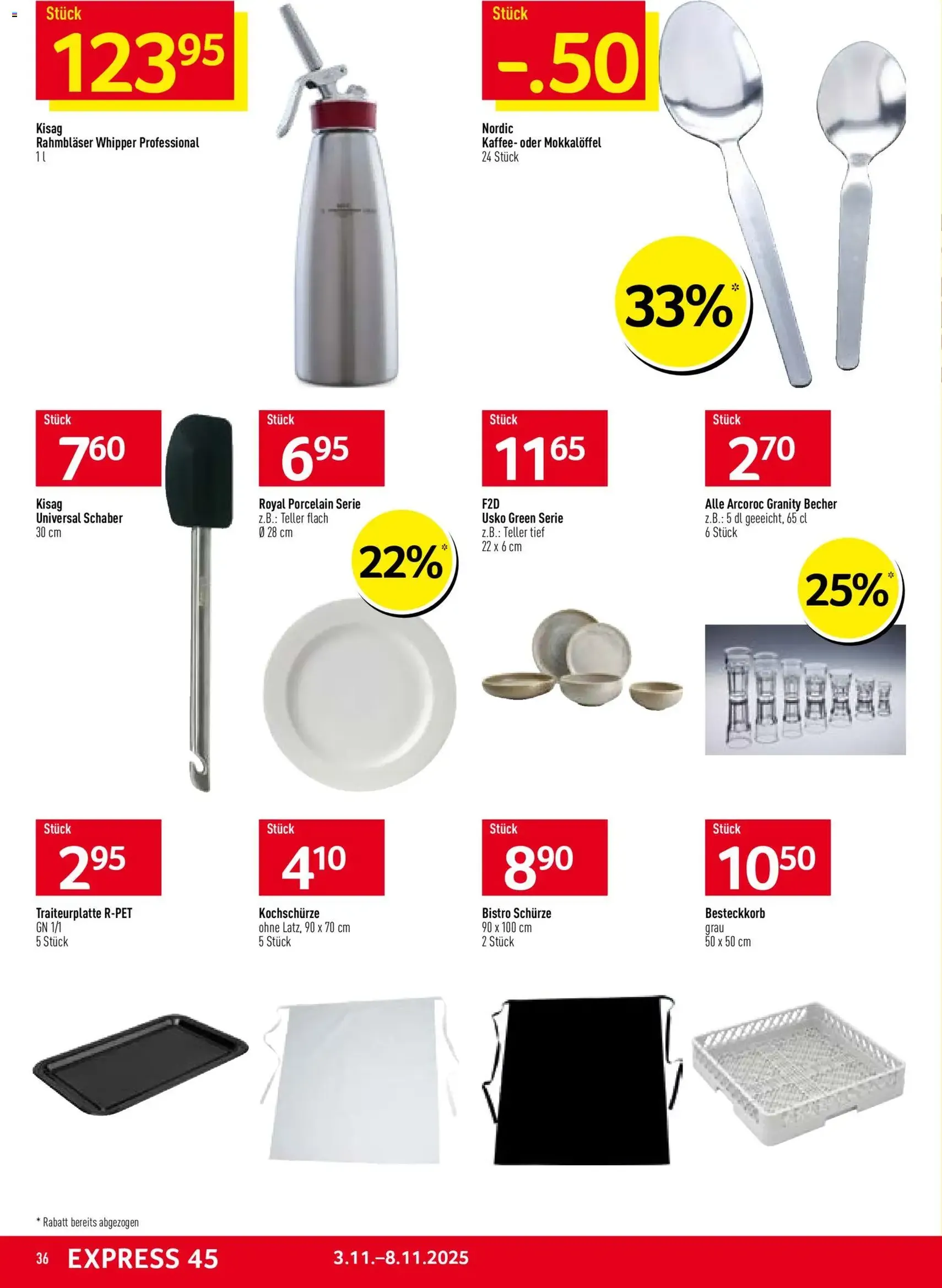 Prodega Aktionen - Gültiger Prospekt ab 03.11.2025, Seite 36 von insgesamt 40