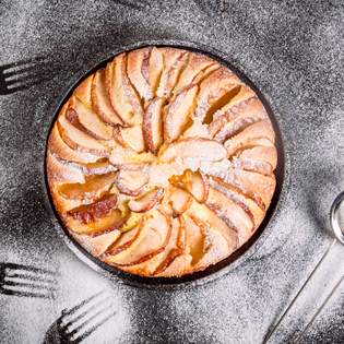 Recipe preview Apple pie with mascarpone