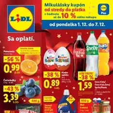 Lidl leták - náhľad letáku platný od 01.12.2025