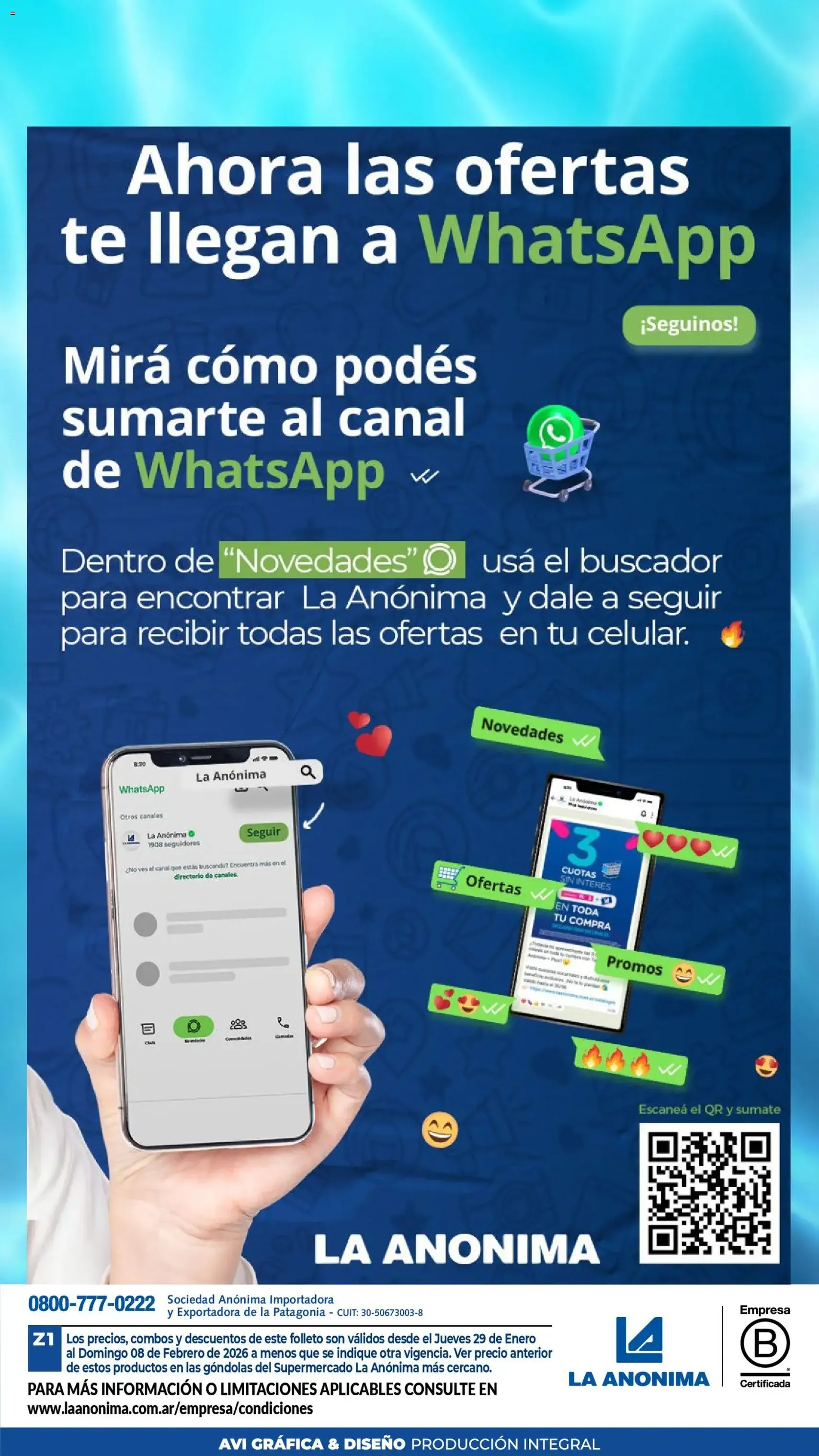 La Anonima catálogo - folleto válido desde 29/01/2026 página 46 de 46