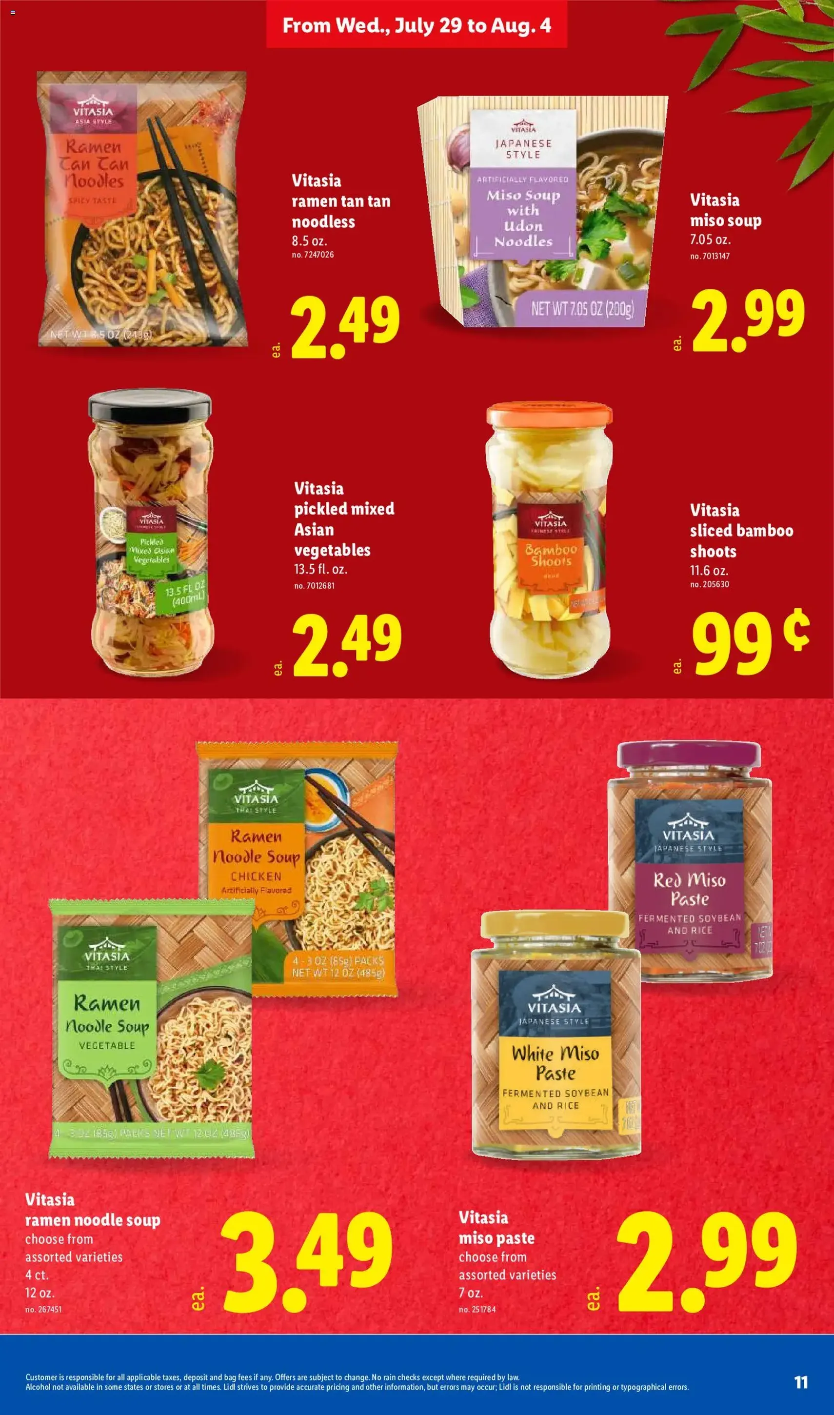 Lidl Weekly Ad - valid flyer from 07/29/2026, page 11 of 48